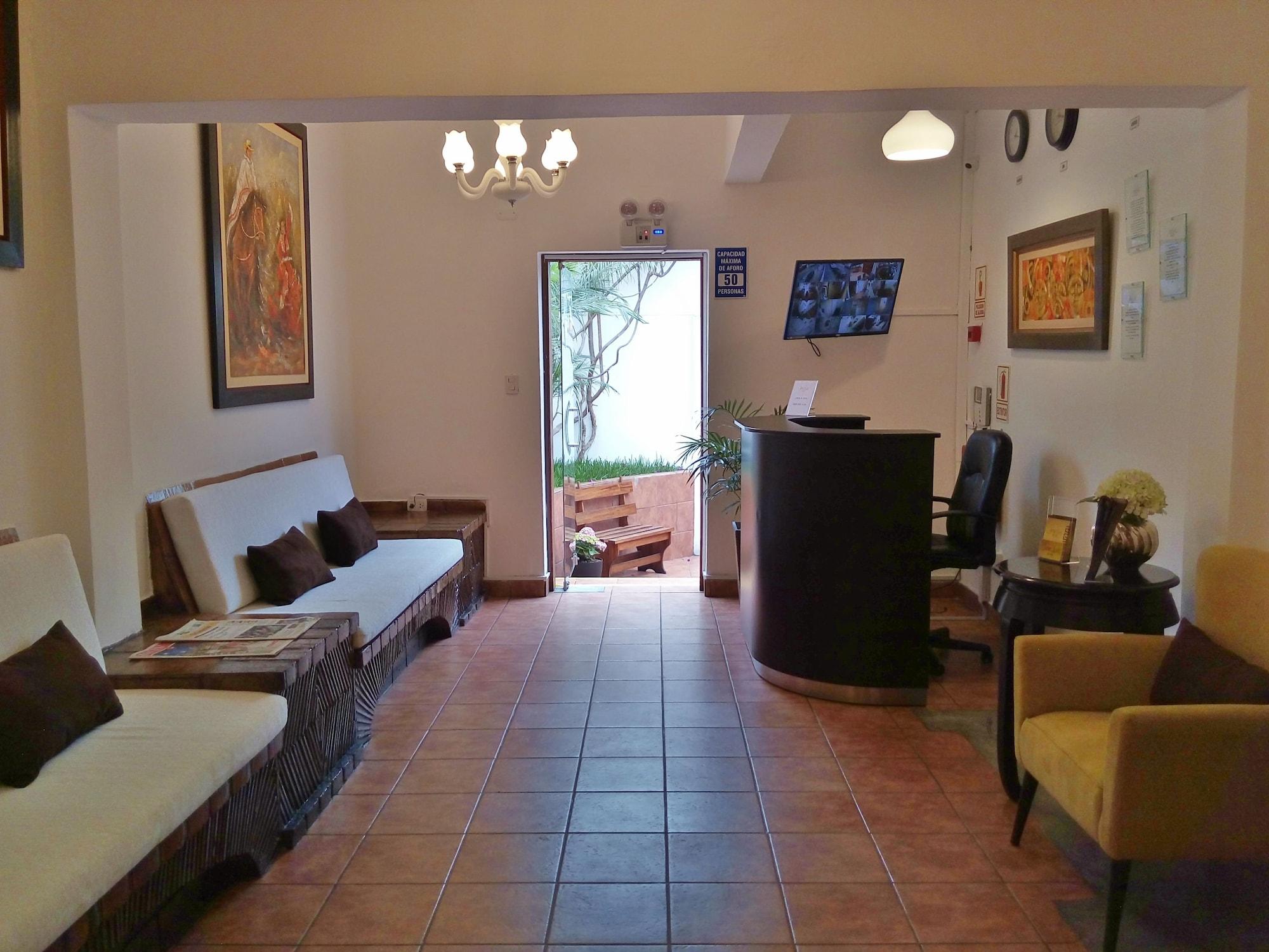 Vista Lobby Hostal Jose Luis