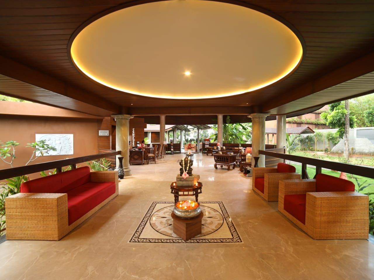 Vista Lobby Uday Backwater Resort