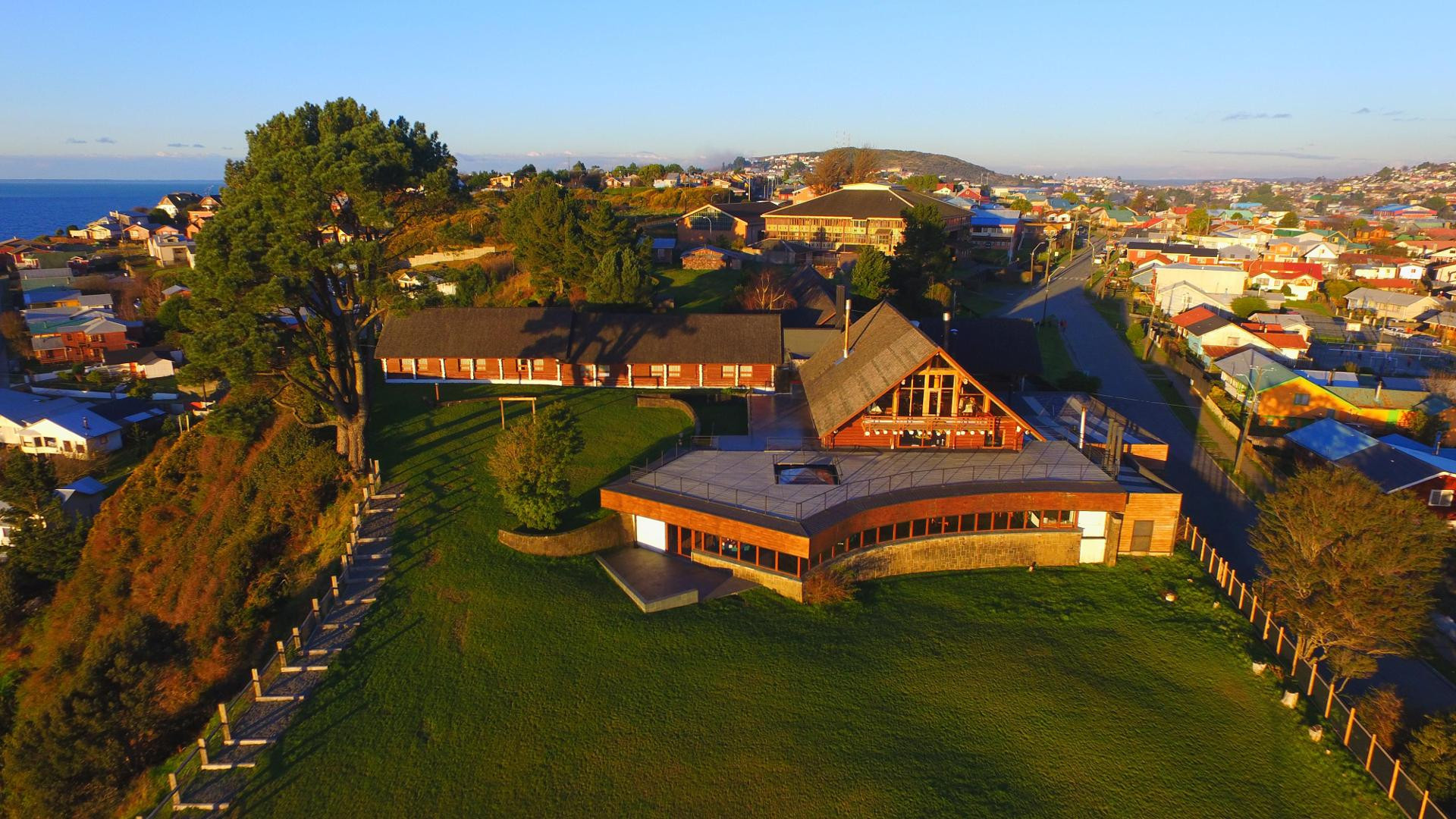 Vista Exterior Hotel Panamericana Ancud