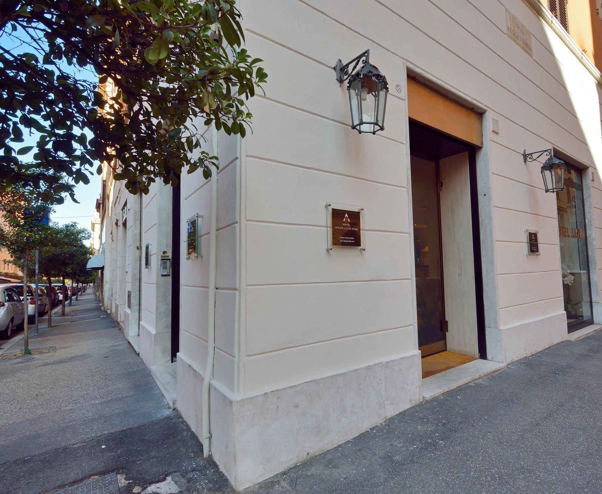 Vista Exterior LH Hotel Lloyd Rome