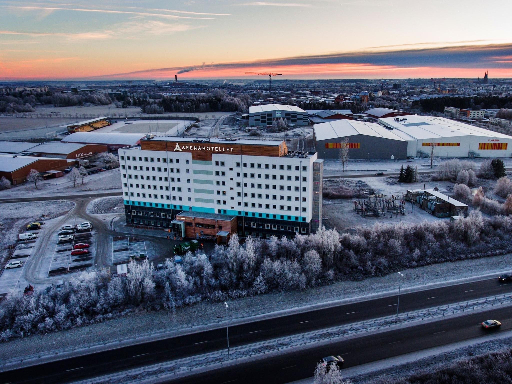 Vista Exterior Arenahotellet i Uppsala