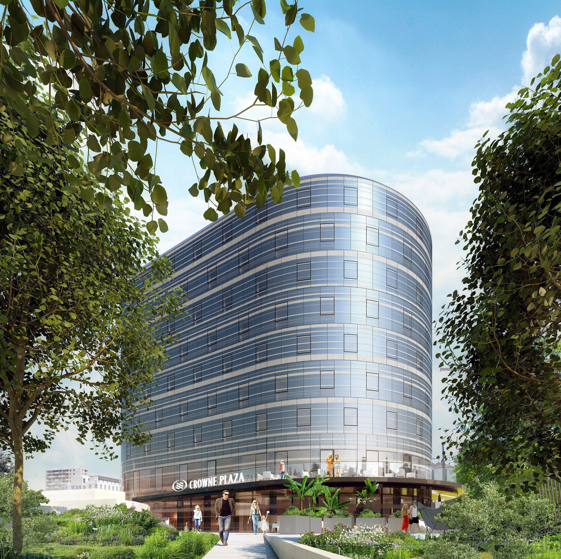 Vista Exterior Crowne Plaza Marseille Le Dome by IHG