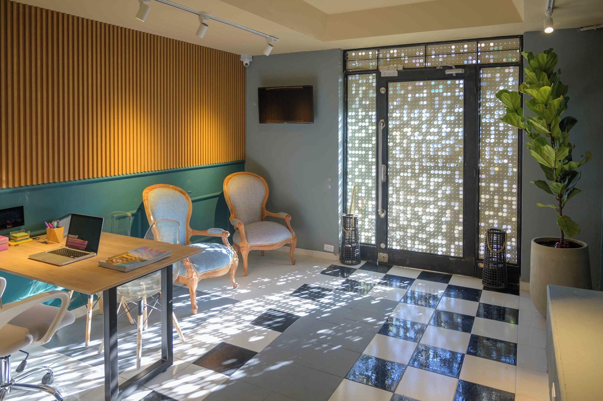 Vista Lobby Nomadia Hostel