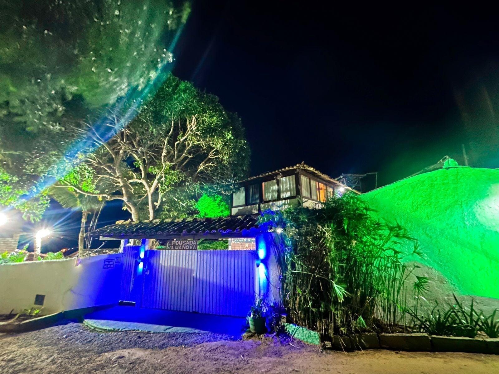 Vista Exterior Pousada Lua Nova