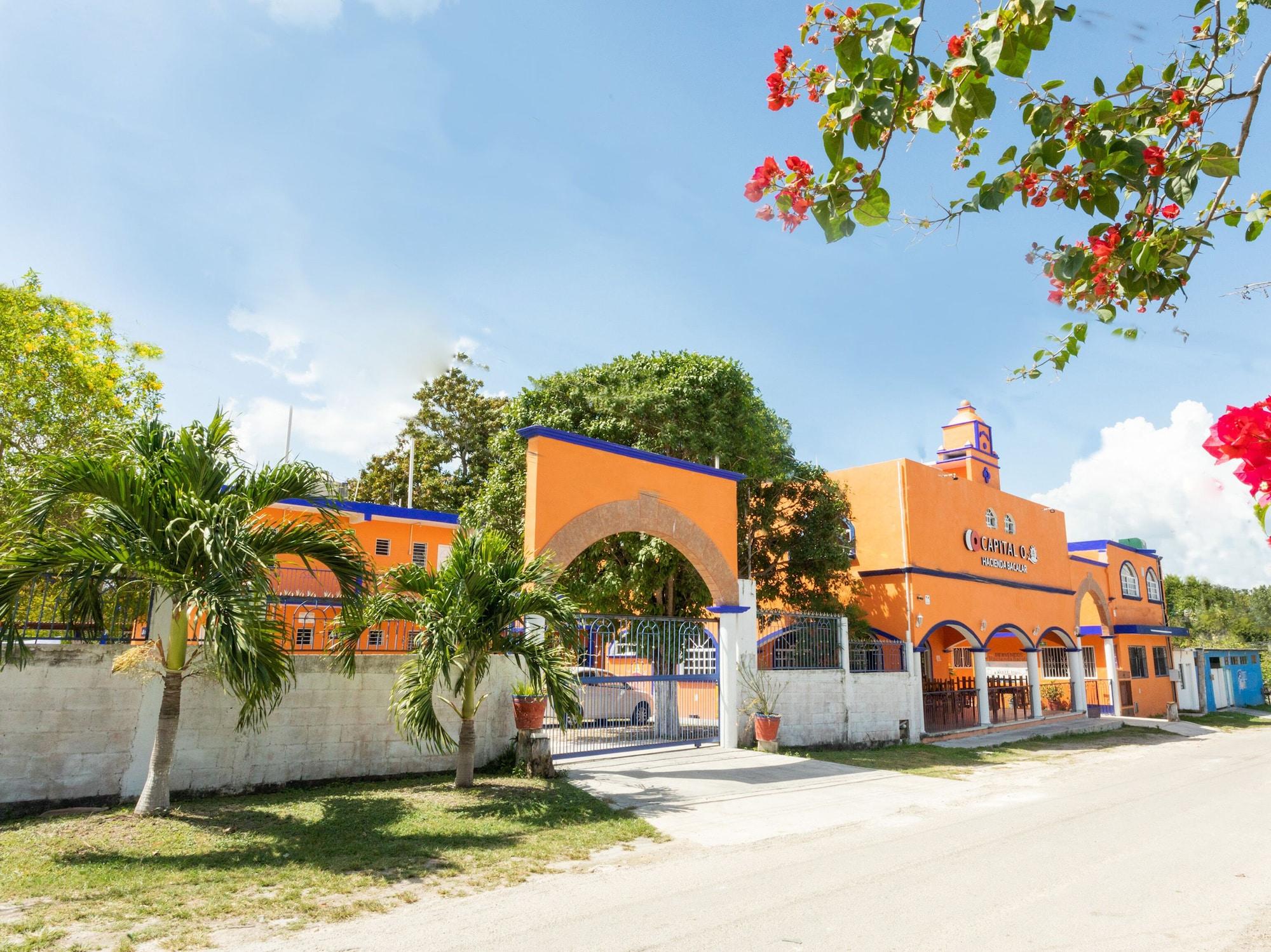 Vista Exterior Hotel Hacienda Bacalar
