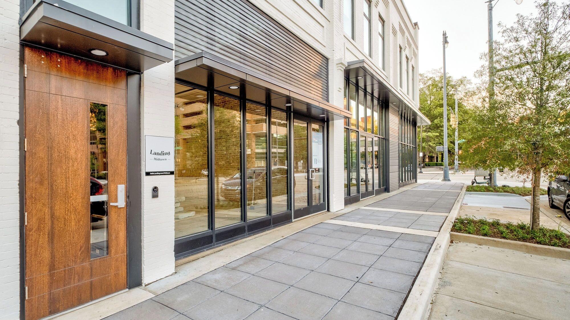 Vista Exterior Landing Apartments UAB