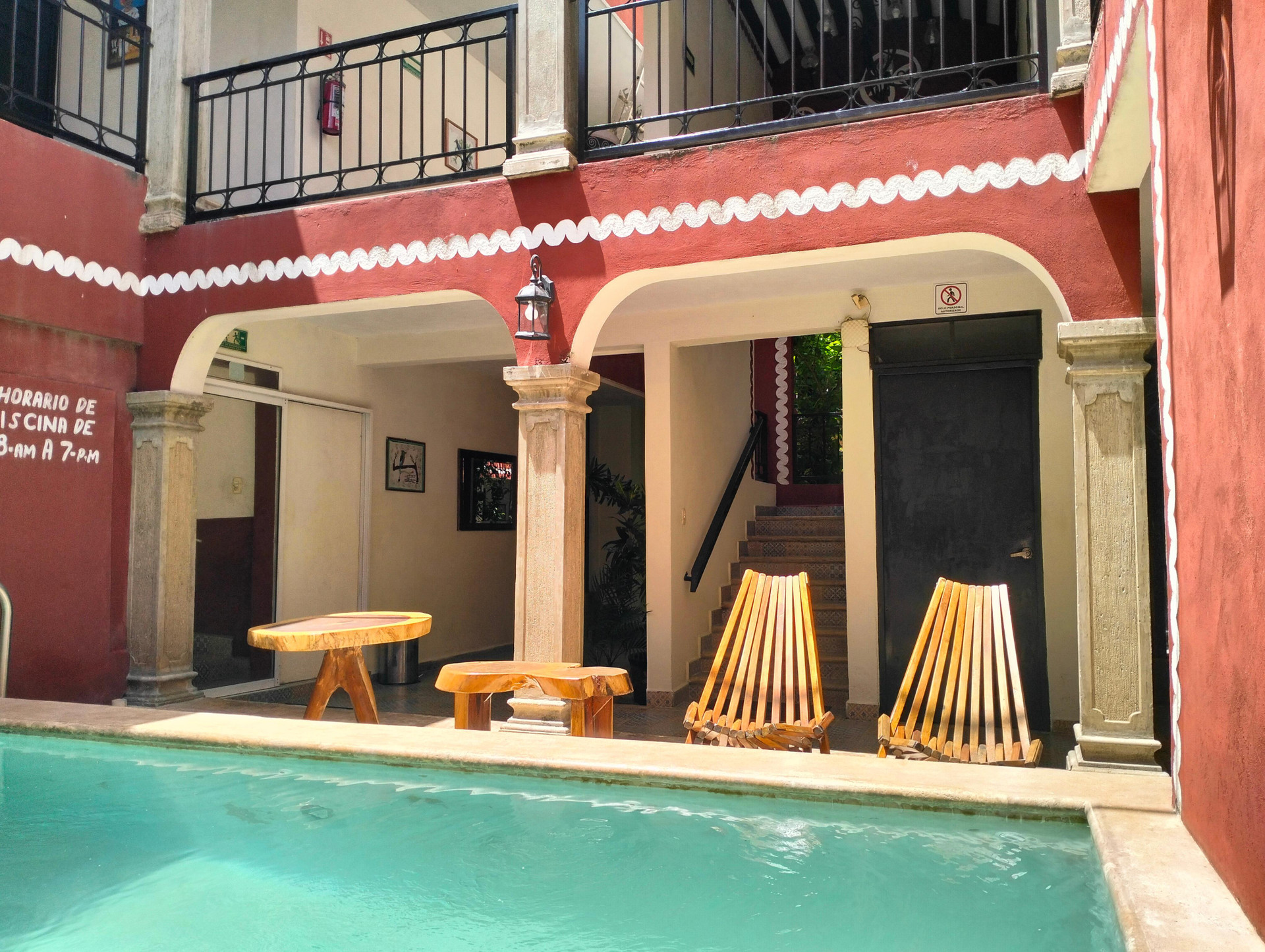 Vista Piscina Hotel Quinta Marciala