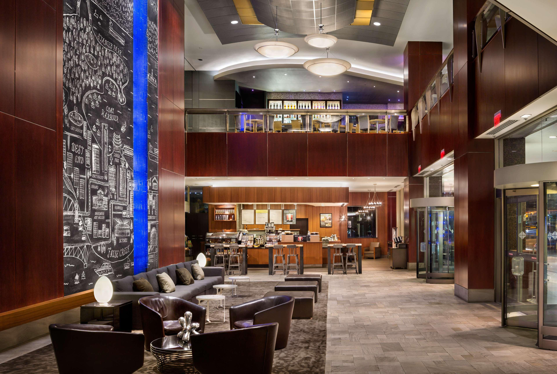 Vista Lobby Hyatt Regency Vancouver