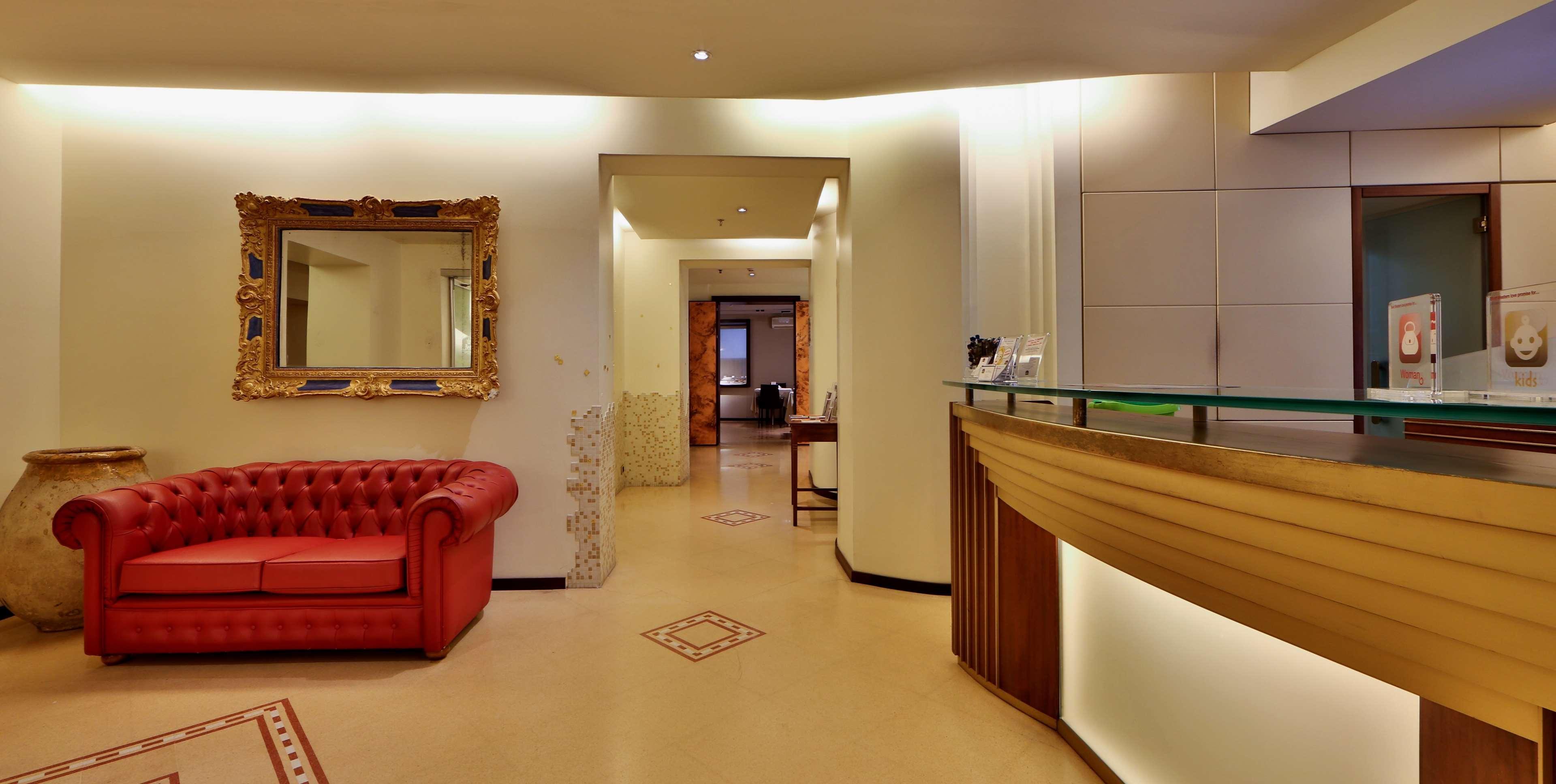 Vista Lobby Best Western Hotel Metropoli