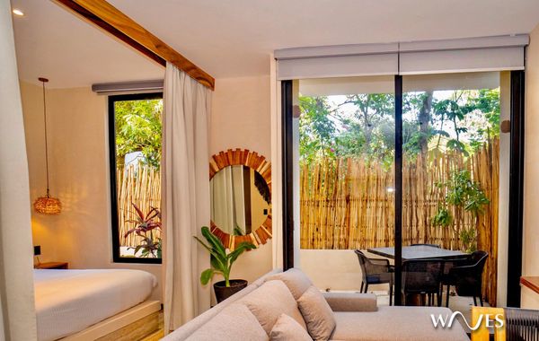 Natural Lighted Studio with Private Pool - Hoteles cerca de Playa Las Palmas en Tulum