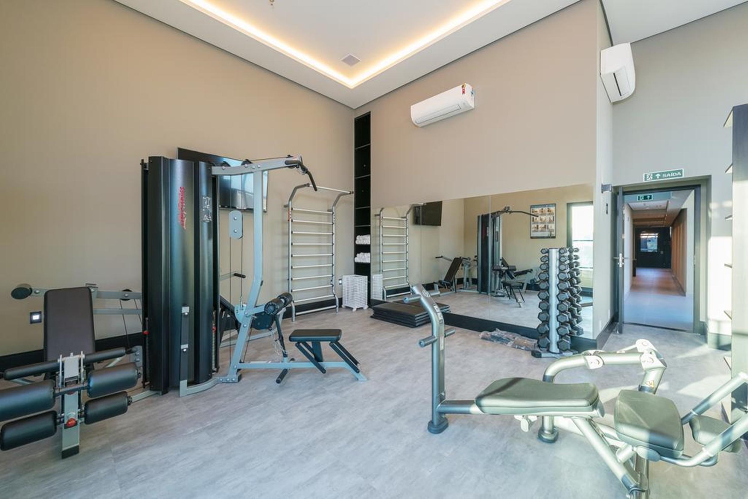 Gimnasio I am Design Hotel Campinas by Hotelaria Brasil