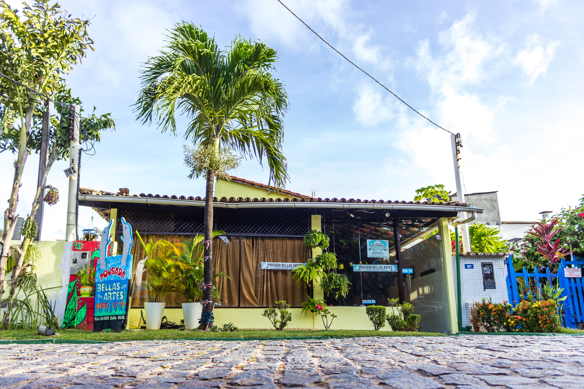 Vista Exterior Pousada Bellas Artes