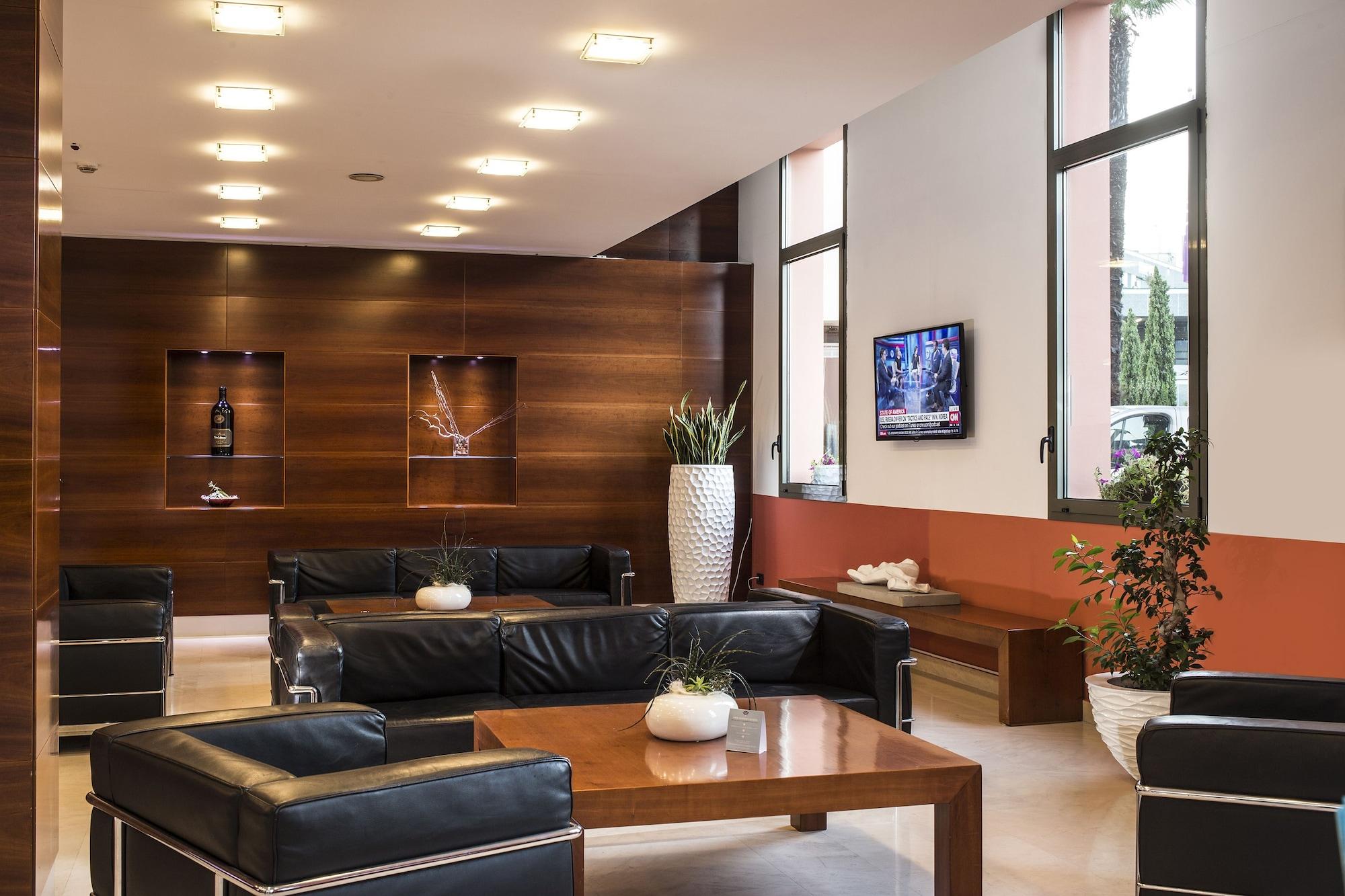 Vista Lobby Mercure Genova San Biagio
