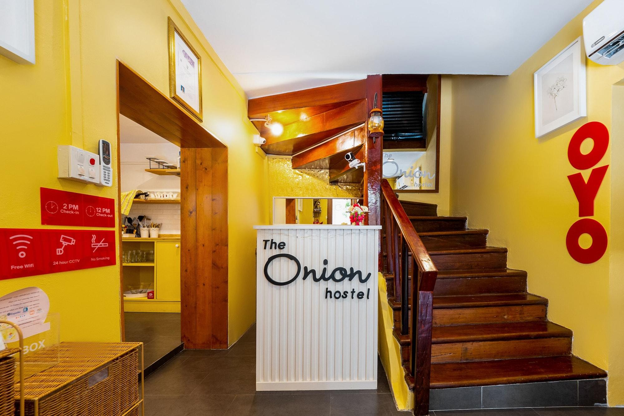 Vista Lobby OYO 895 The Onion Hostel