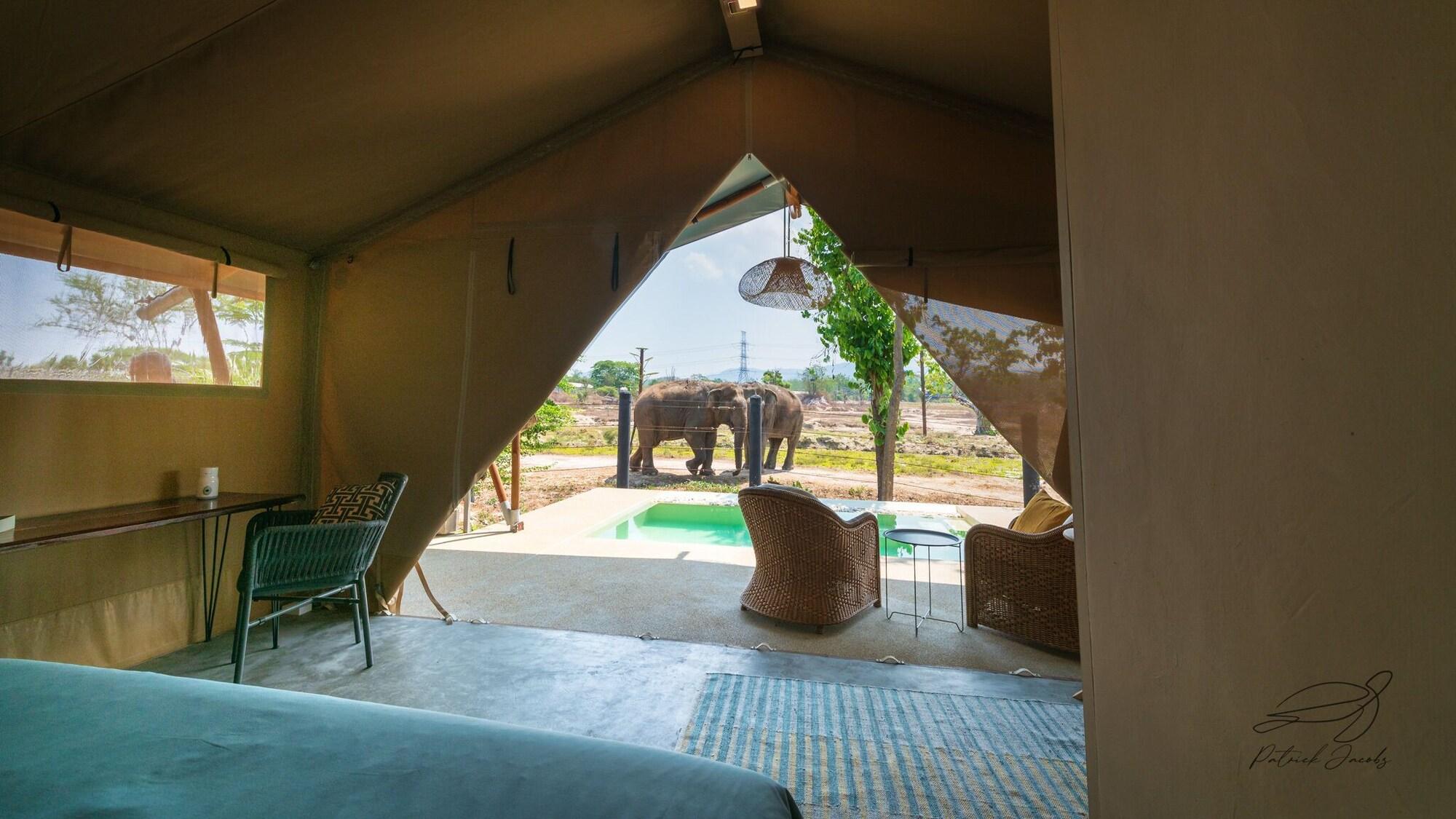 Habitación Elephant View Camp