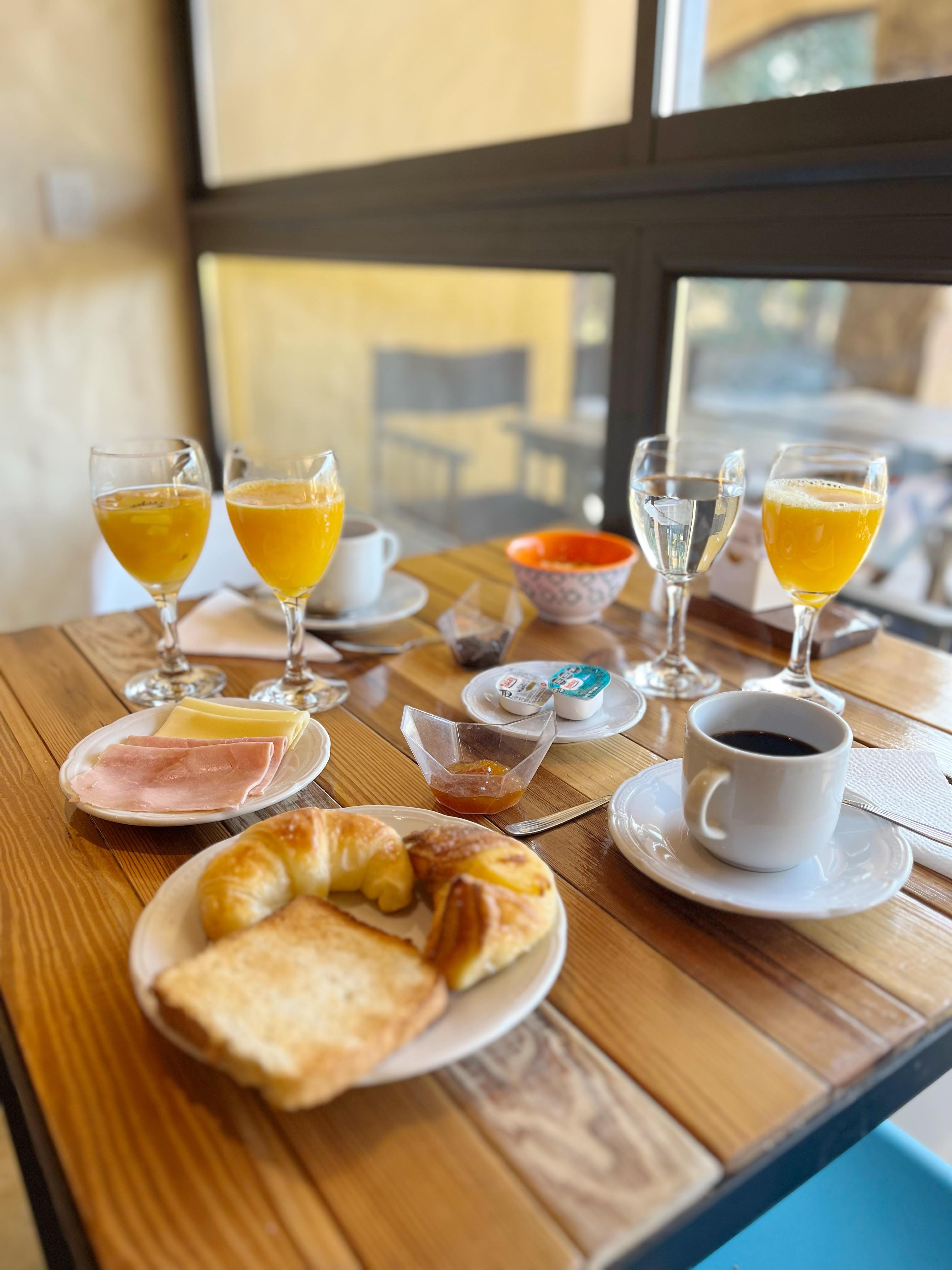 Área de desayuno Posada Alma del Arroyo & Spa
