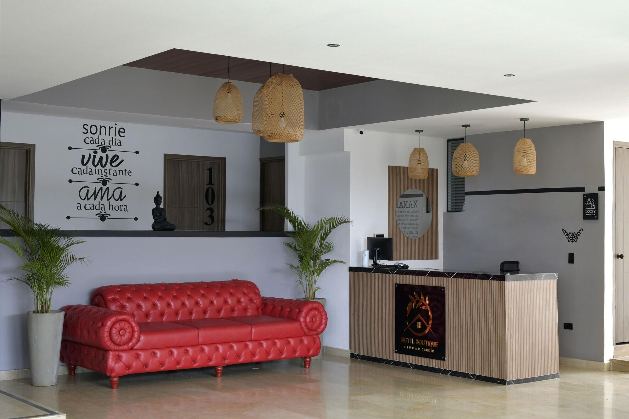 Vista Lobby Hotel Boutique Ciudad Jardin