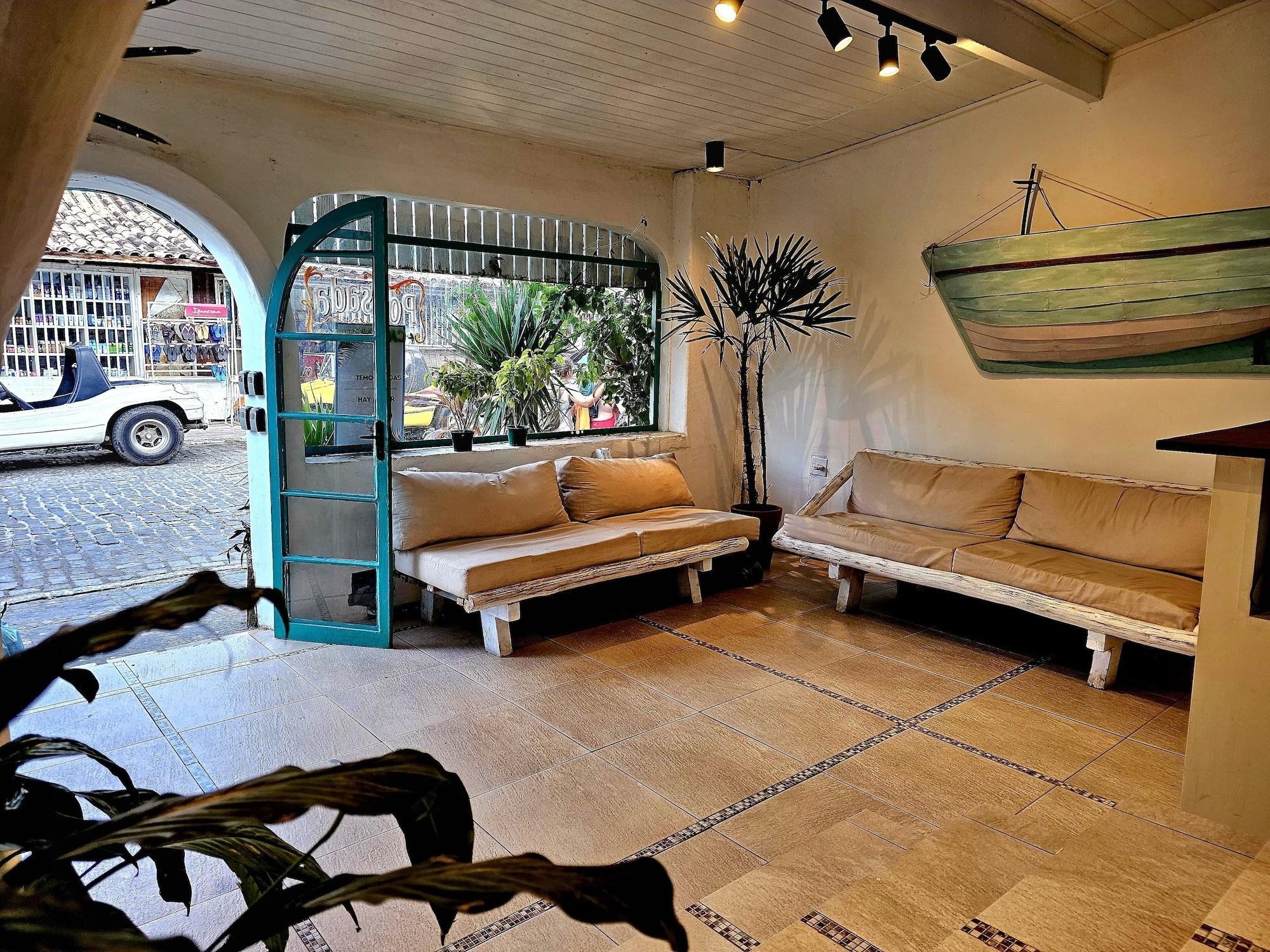 Vista Lobby Pousada Canoa do Mar