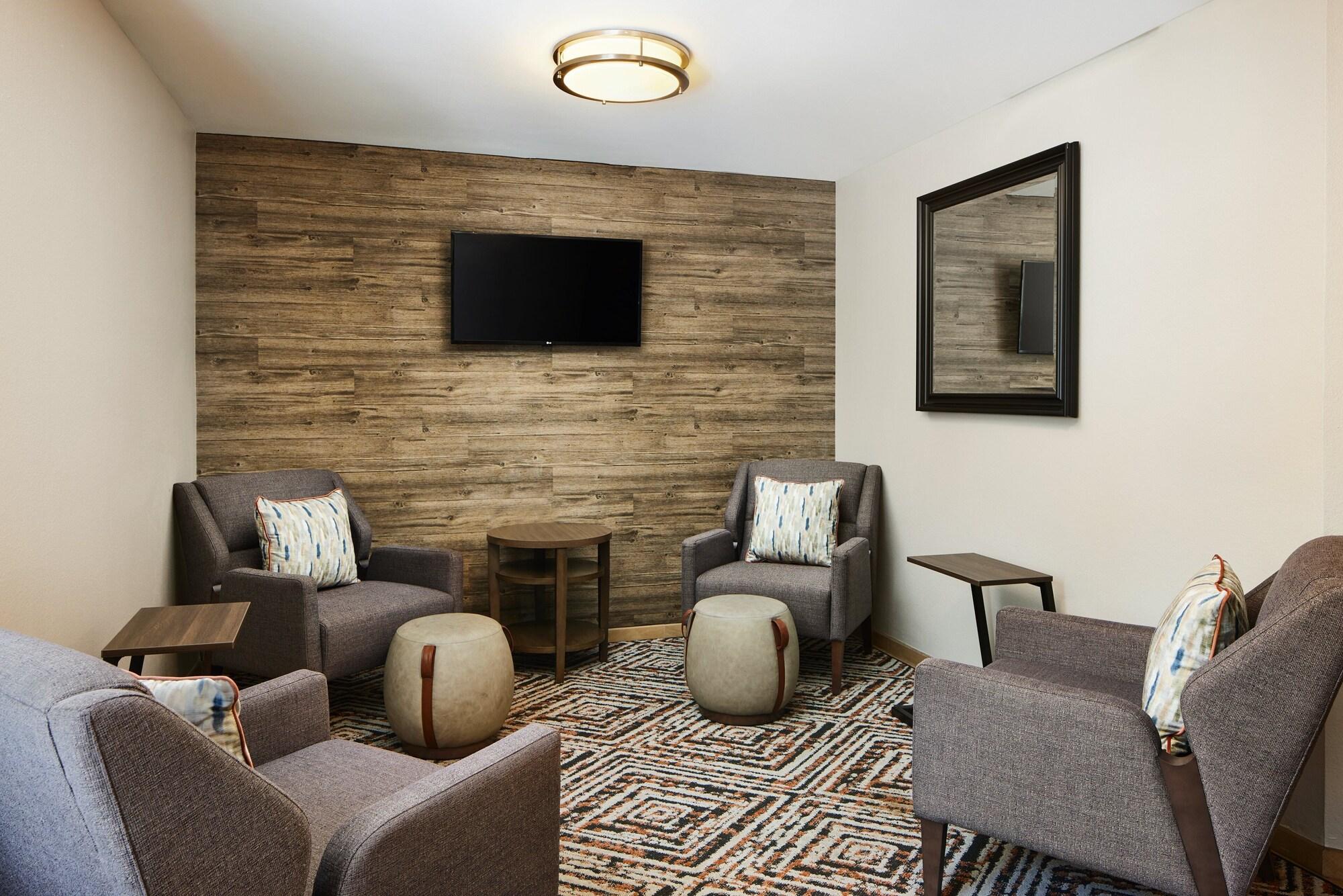 Vista Lobby Candlewood Suites I-26 at Northwoods Mall by IHG