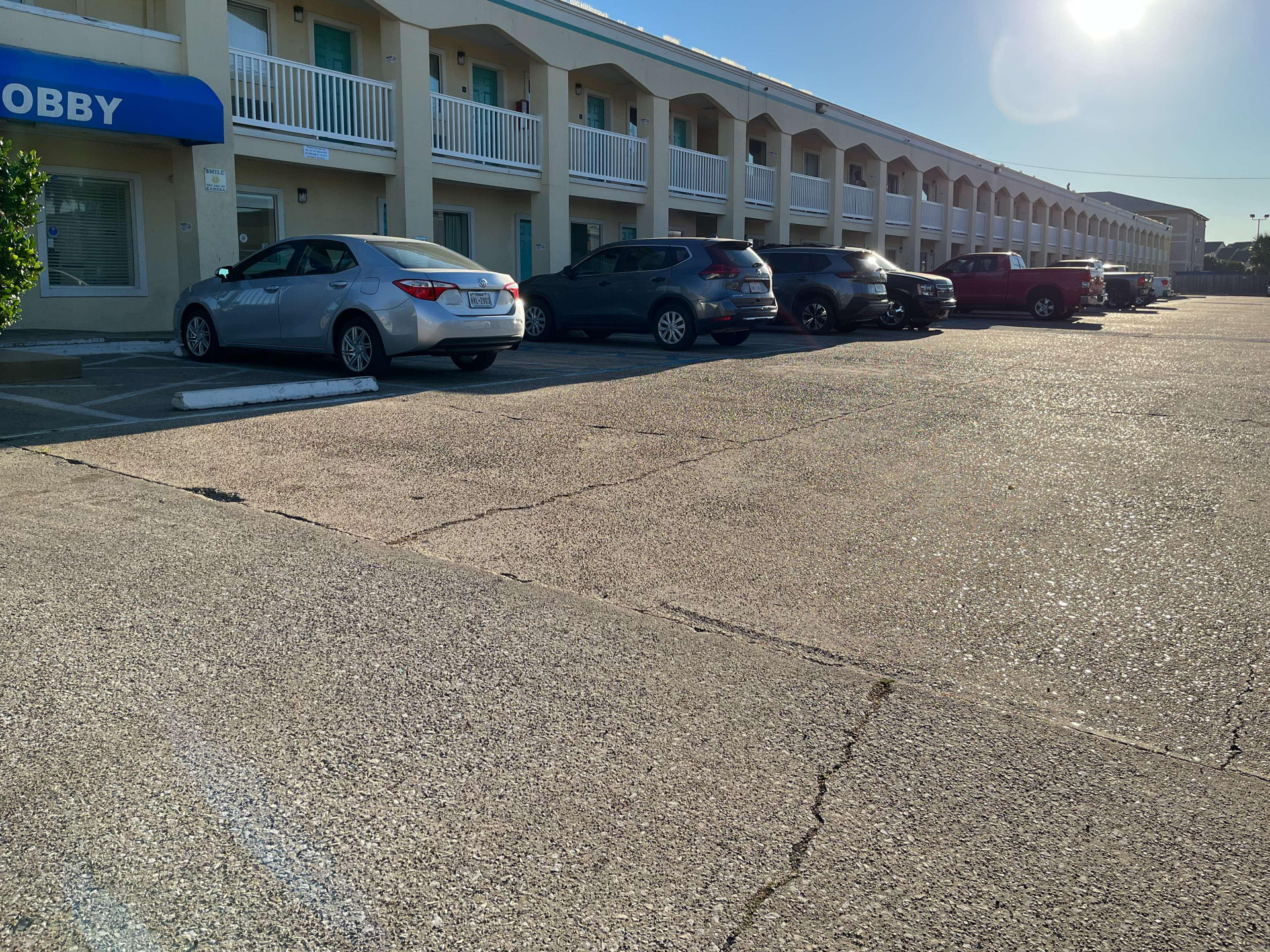Vista Exterior Motel 6 Galveston, TX - Beach/Seawall