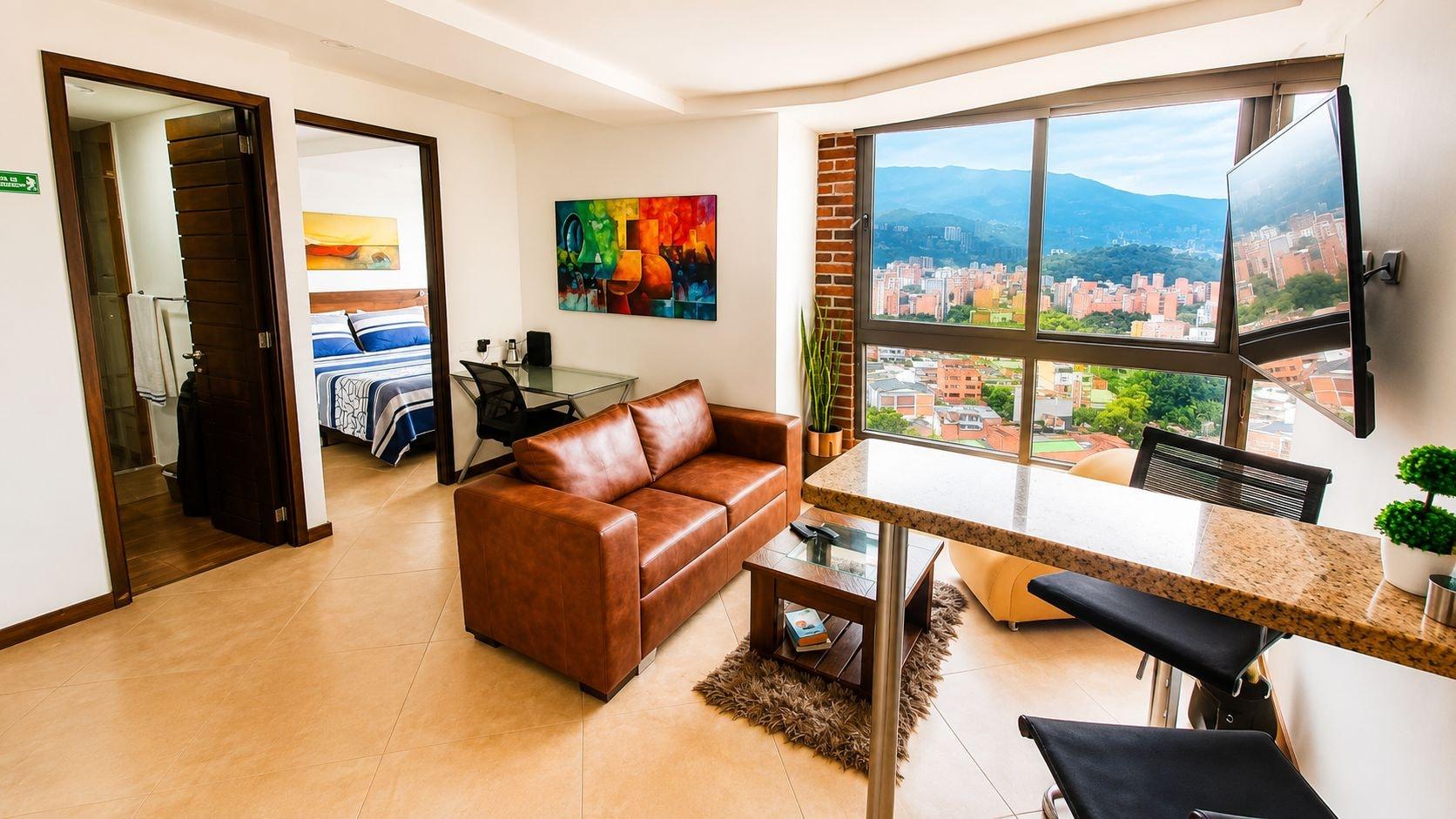 Varios Laureles Penthouse rooftop Suite