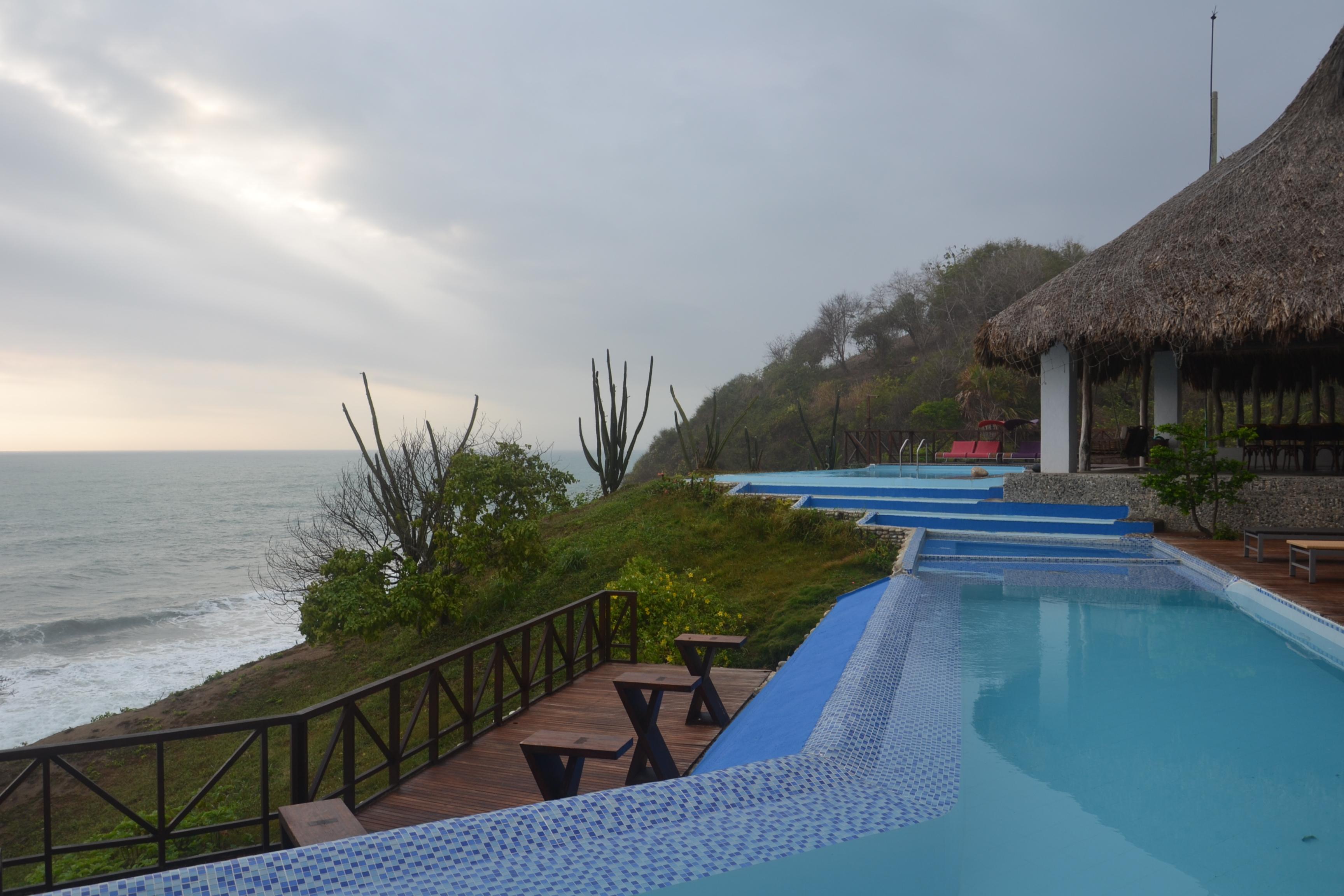 Vista Piscina Hotel Casa Barlovento