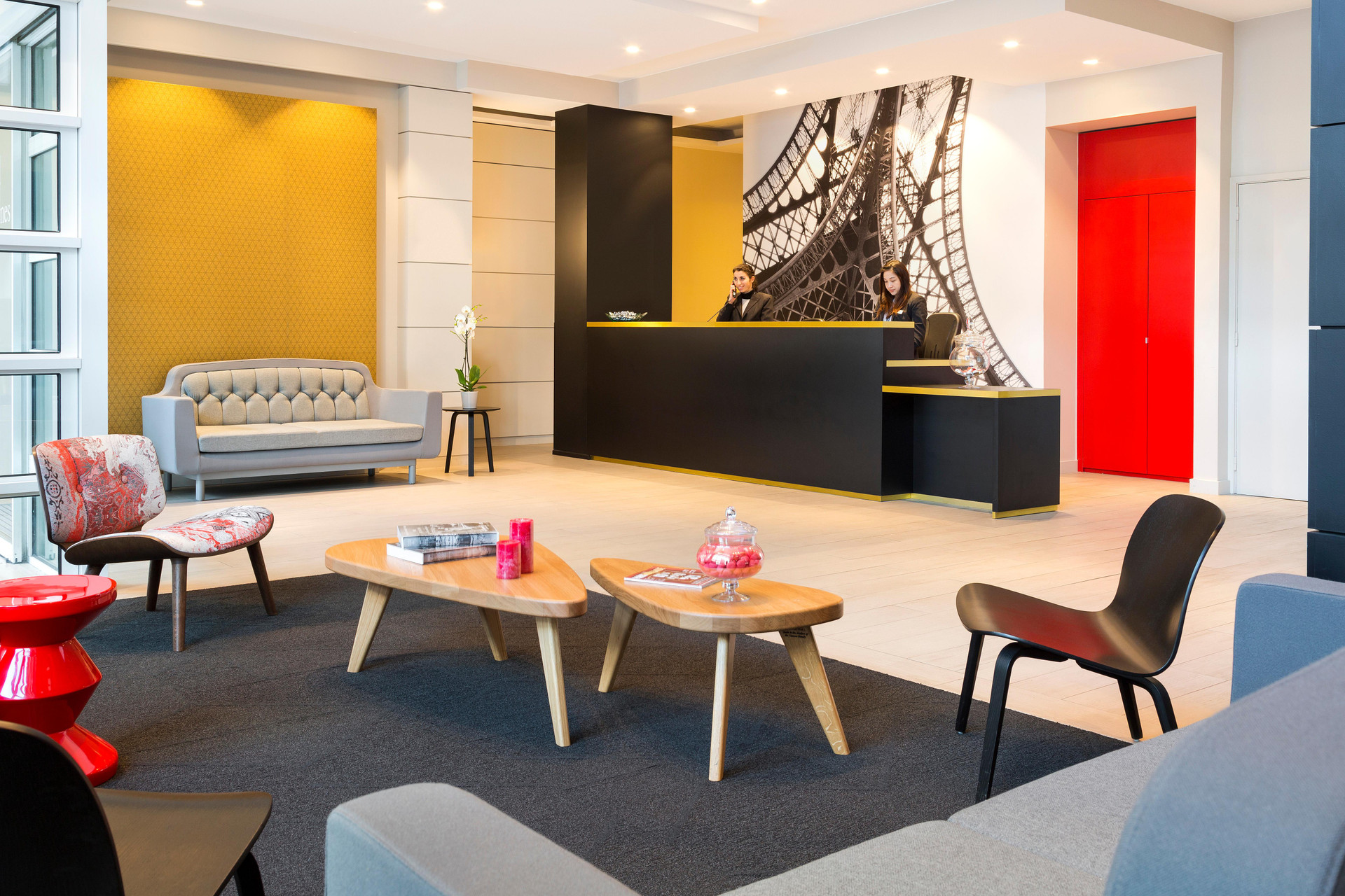 Vista Lobby Citadines Tour Eiffel Paris