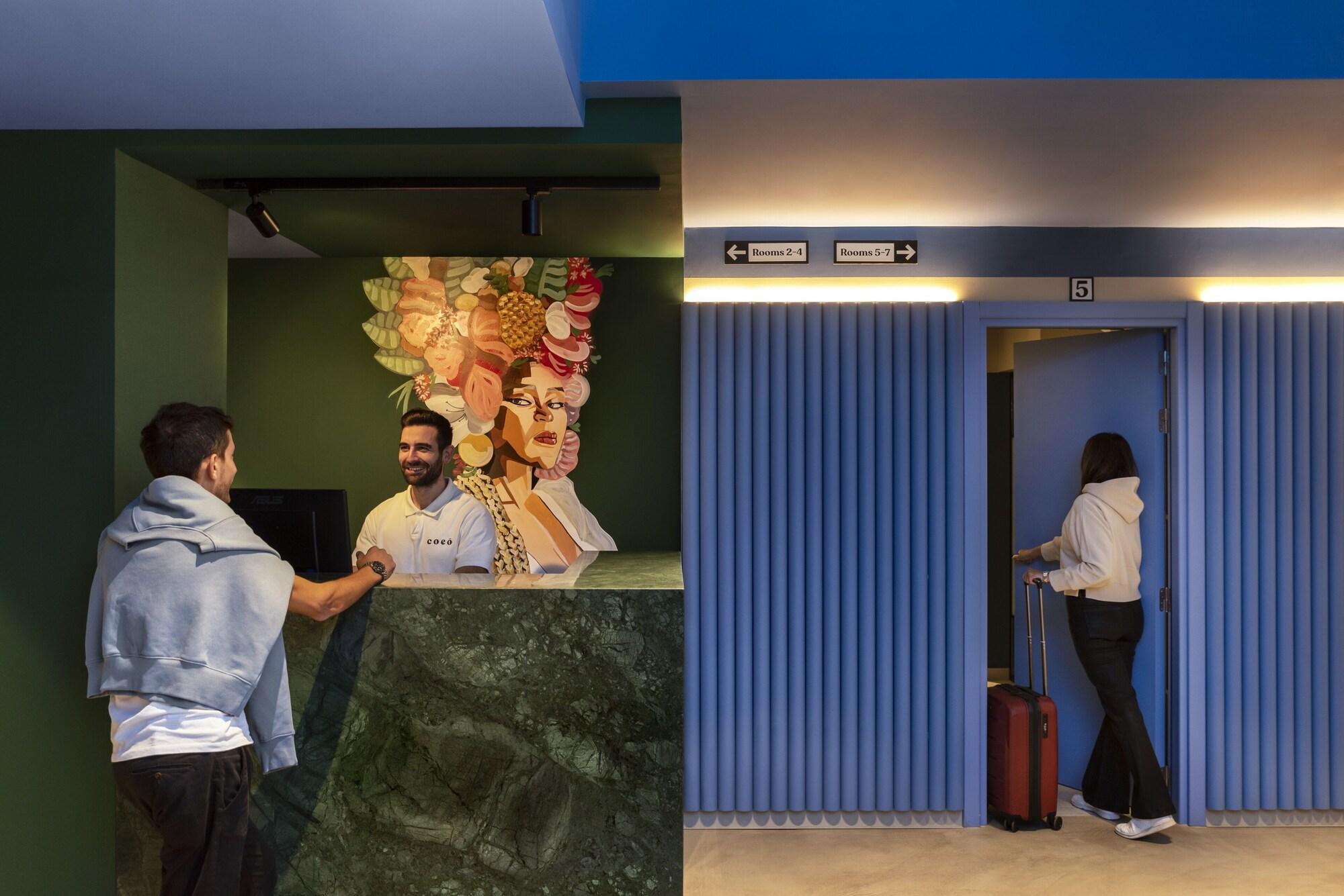 Vista Lobby Coeo Pod Hostel Beatas