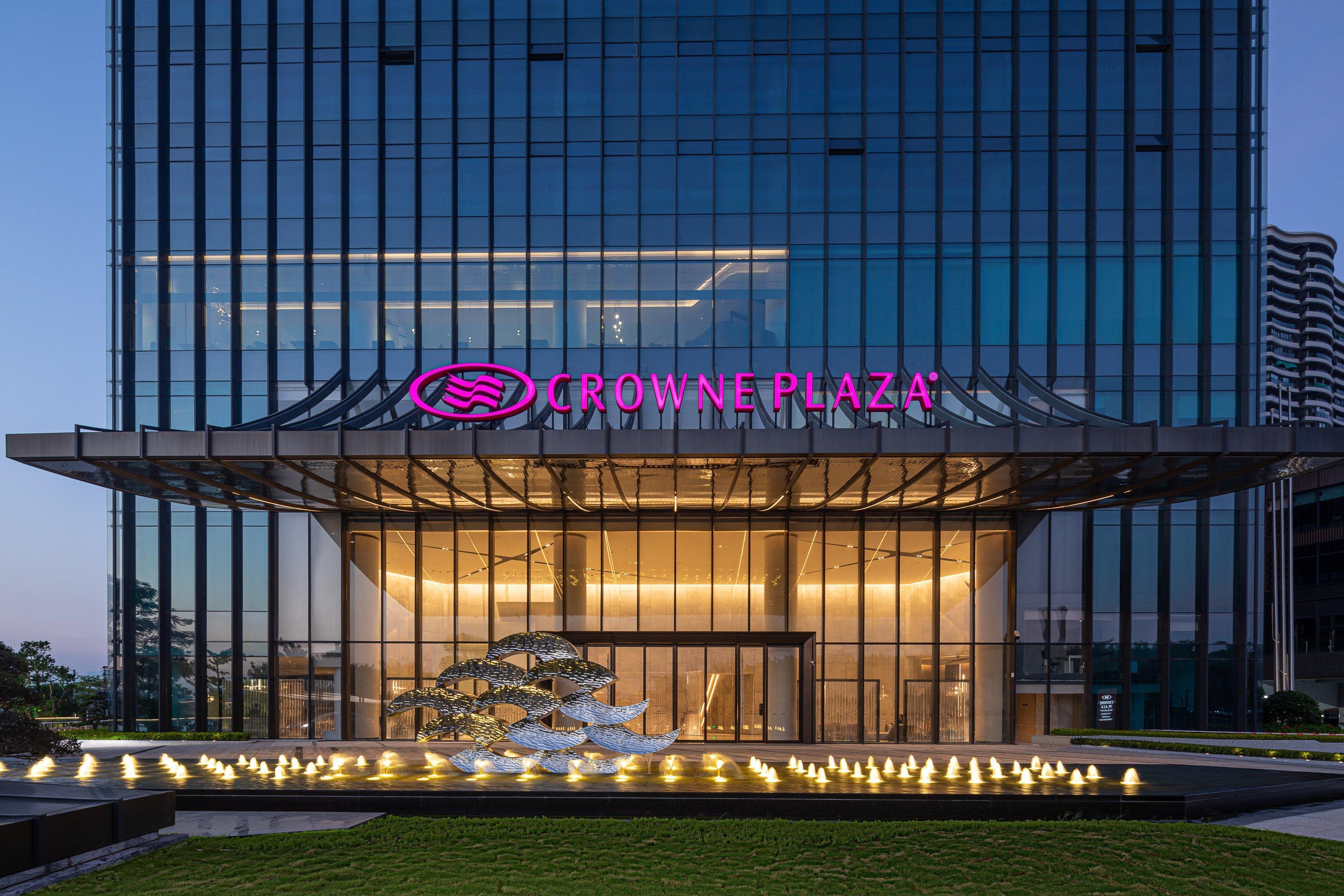 Vista Exterior Crowne Plaza Chaozhou Riverside by IHG