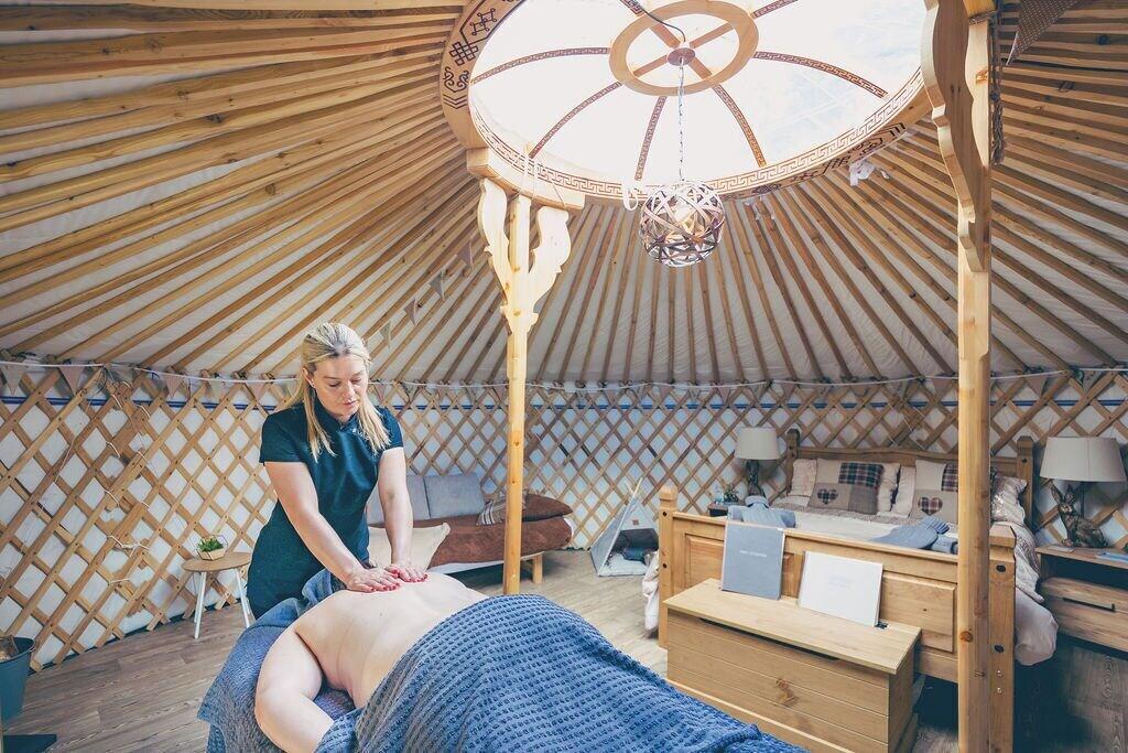Spa Glamp and Tipple