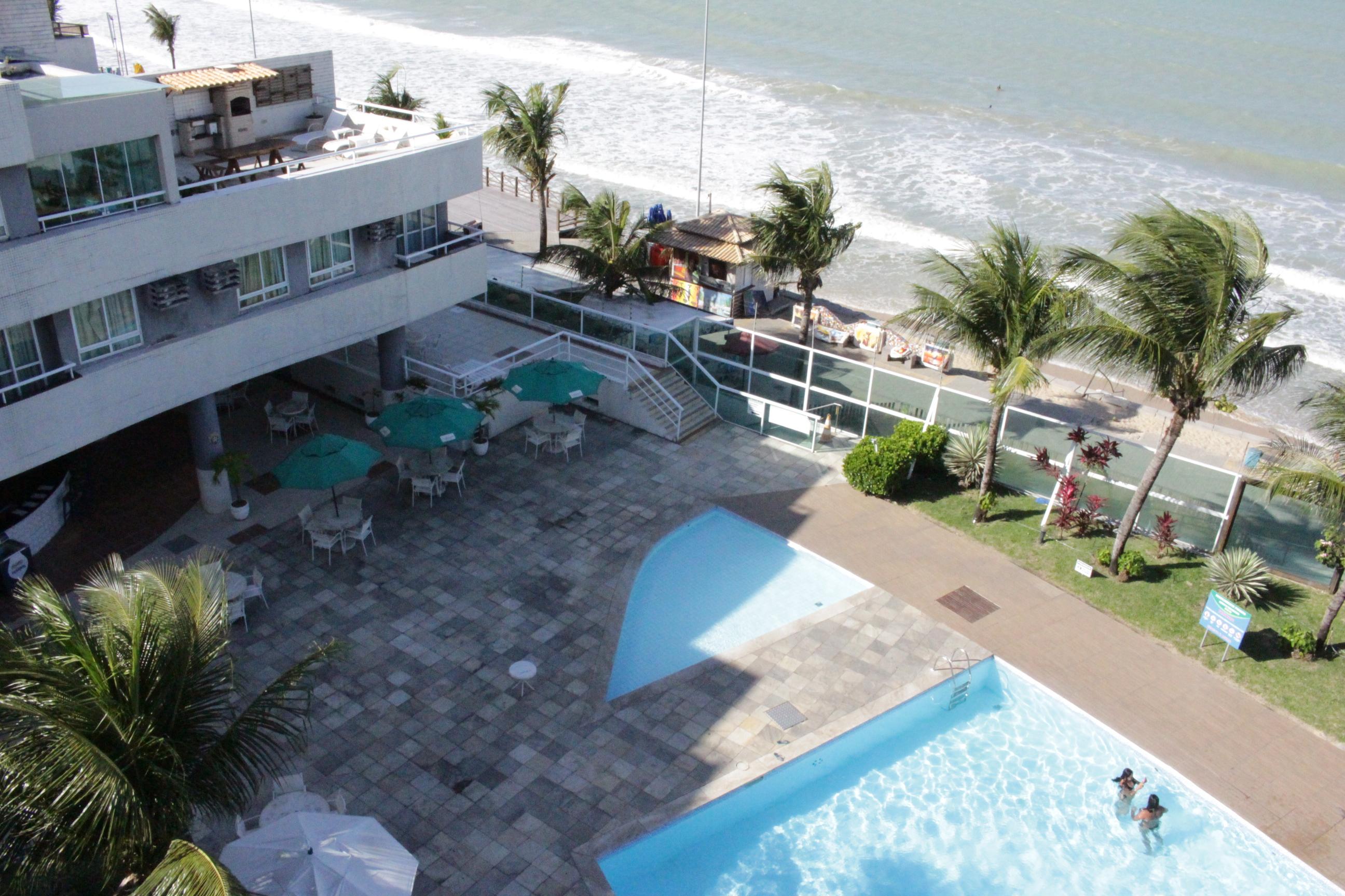 Vista Piscina Natal Flat - Ponta Negra Beach