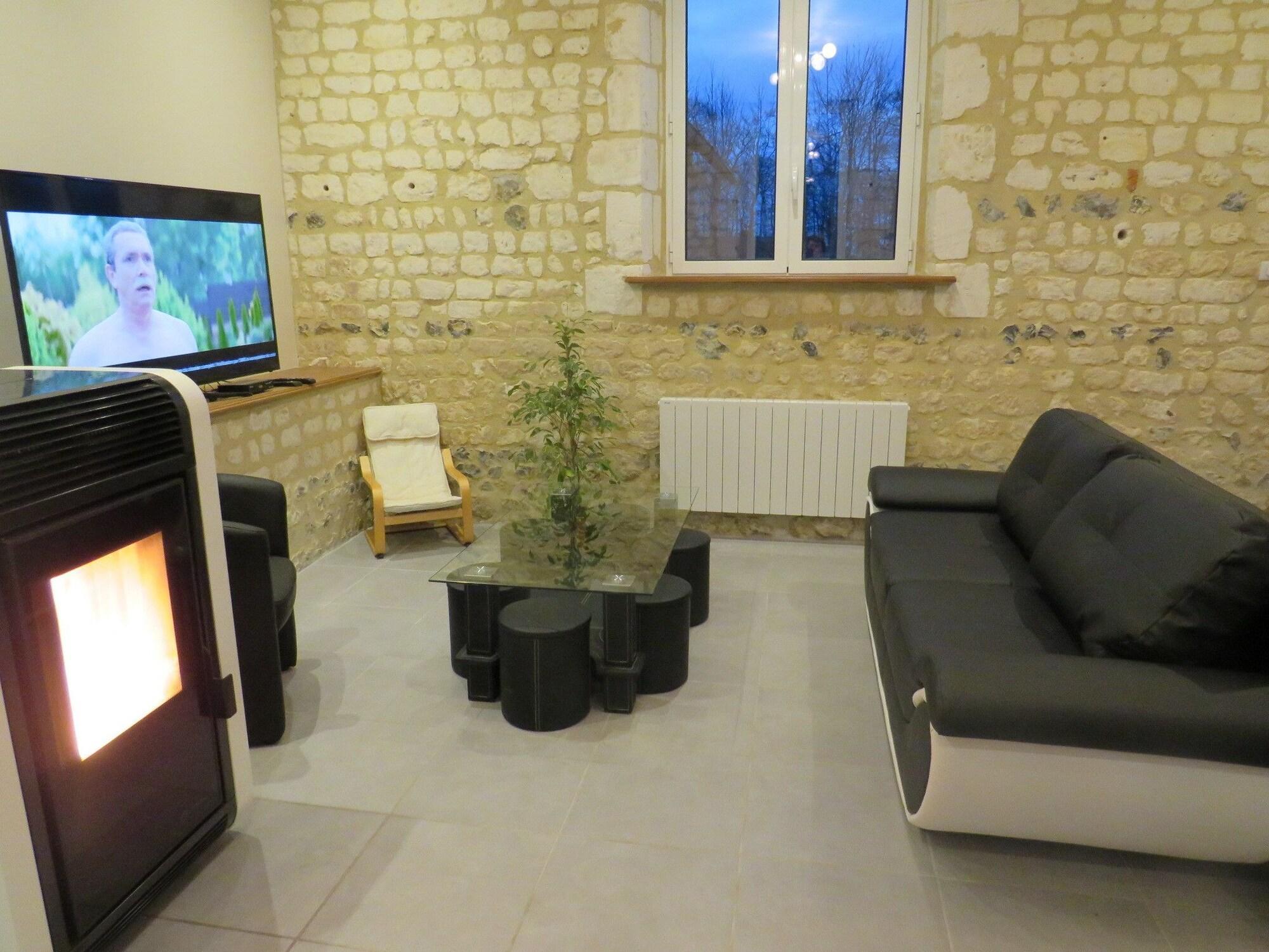 Vista Lobby Les Chambres de la Mare aux Saules