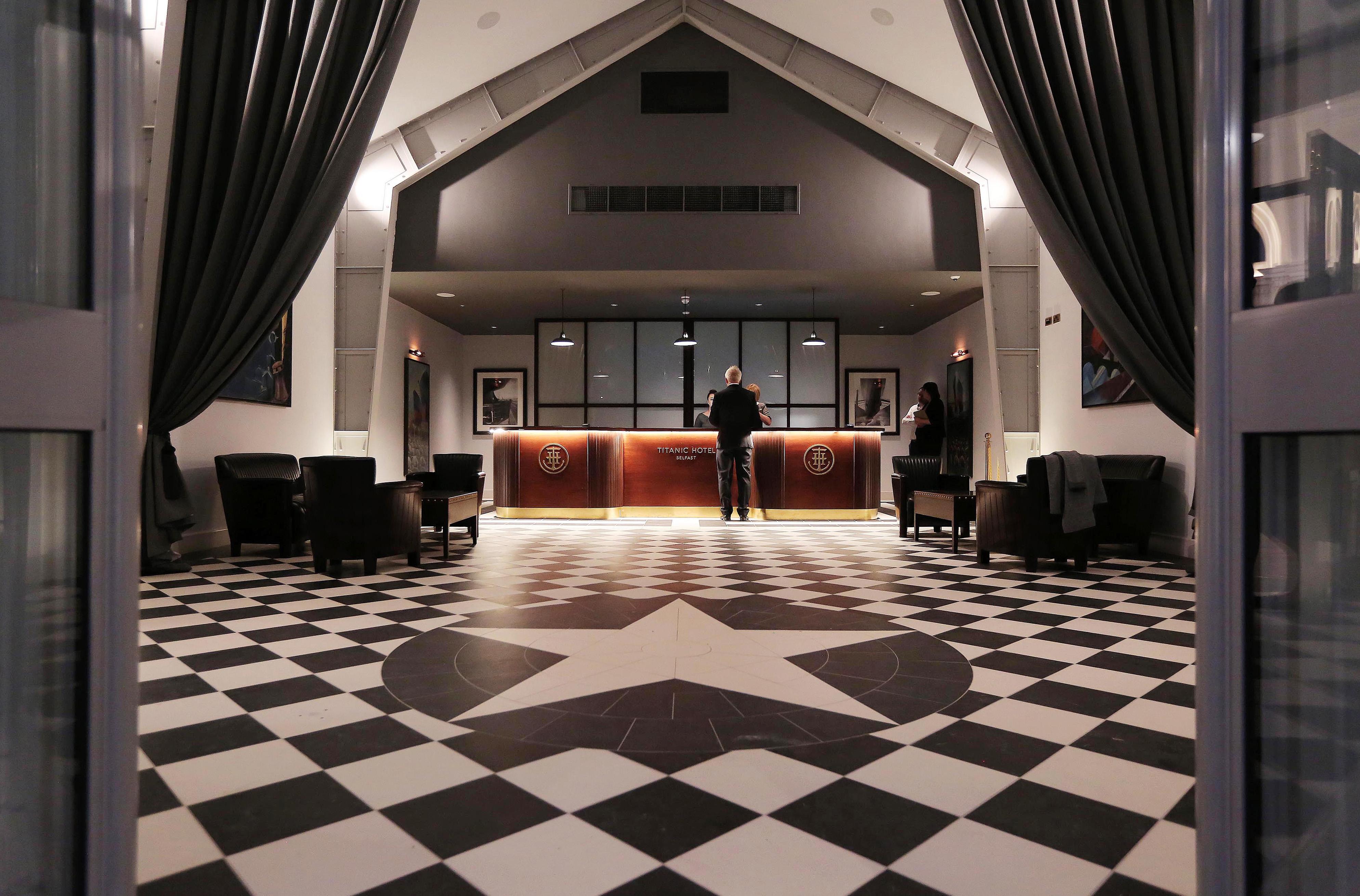 Vista Lobby Titanic Hotel Belfast