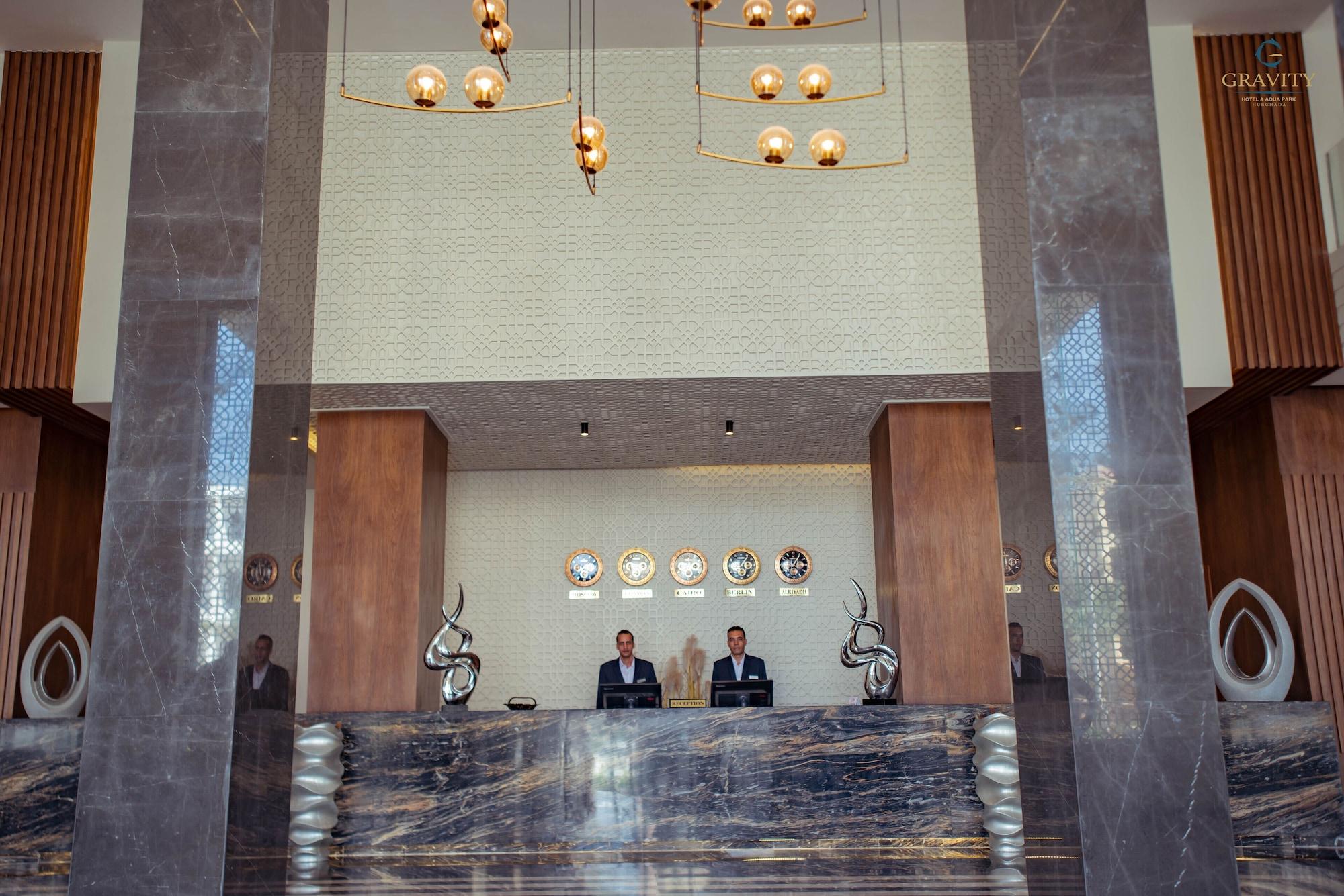 Vista Lobby Gravity Hotel & Aqua Park Hurghada  Families and Couples Only