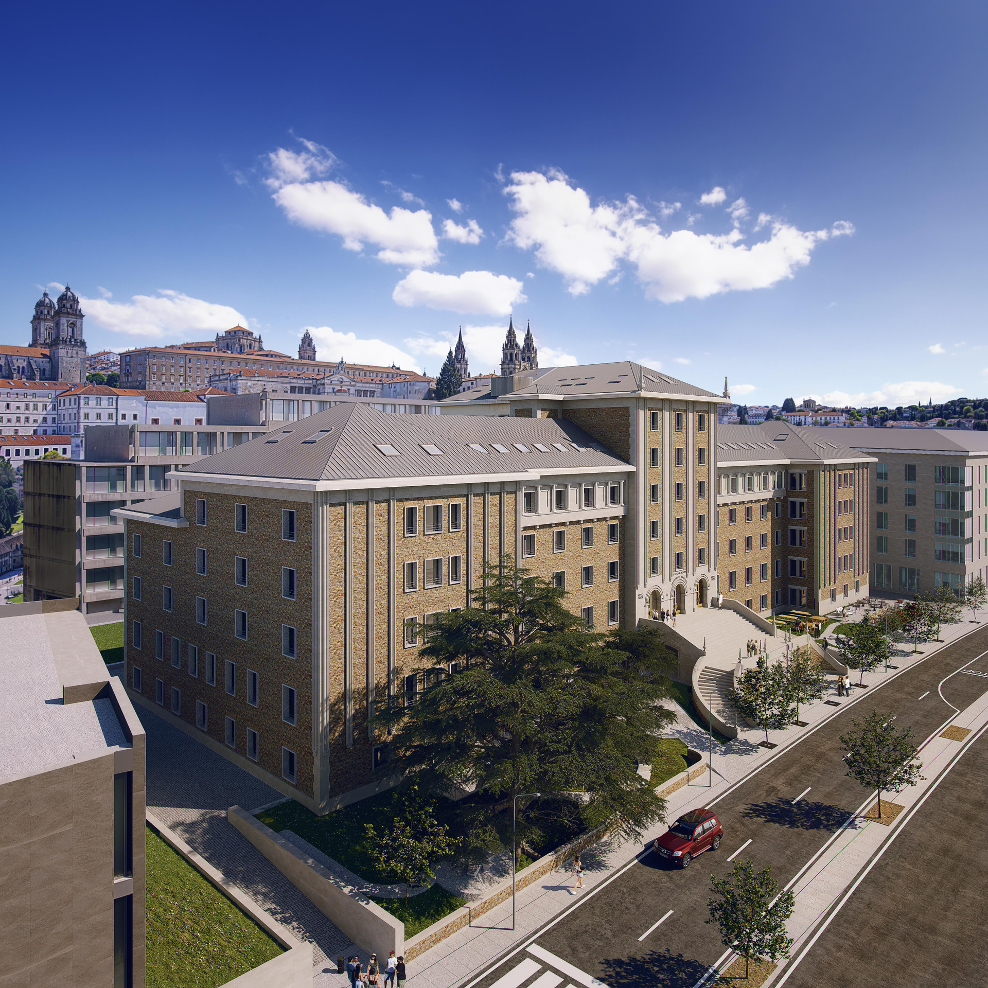 Vista Exterior Lemonade Stays Santiago de Compostela