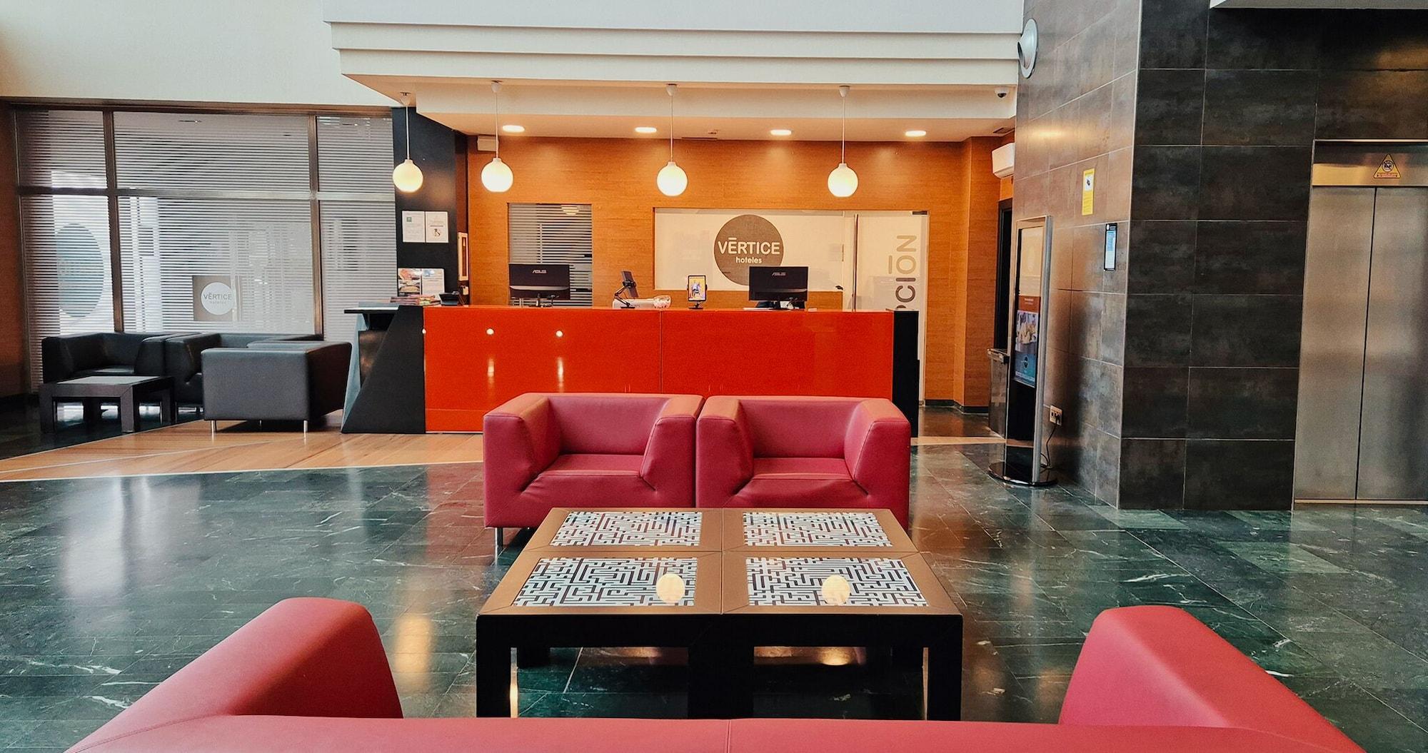 Vista Lobby Hotel Vértice Aljarafe