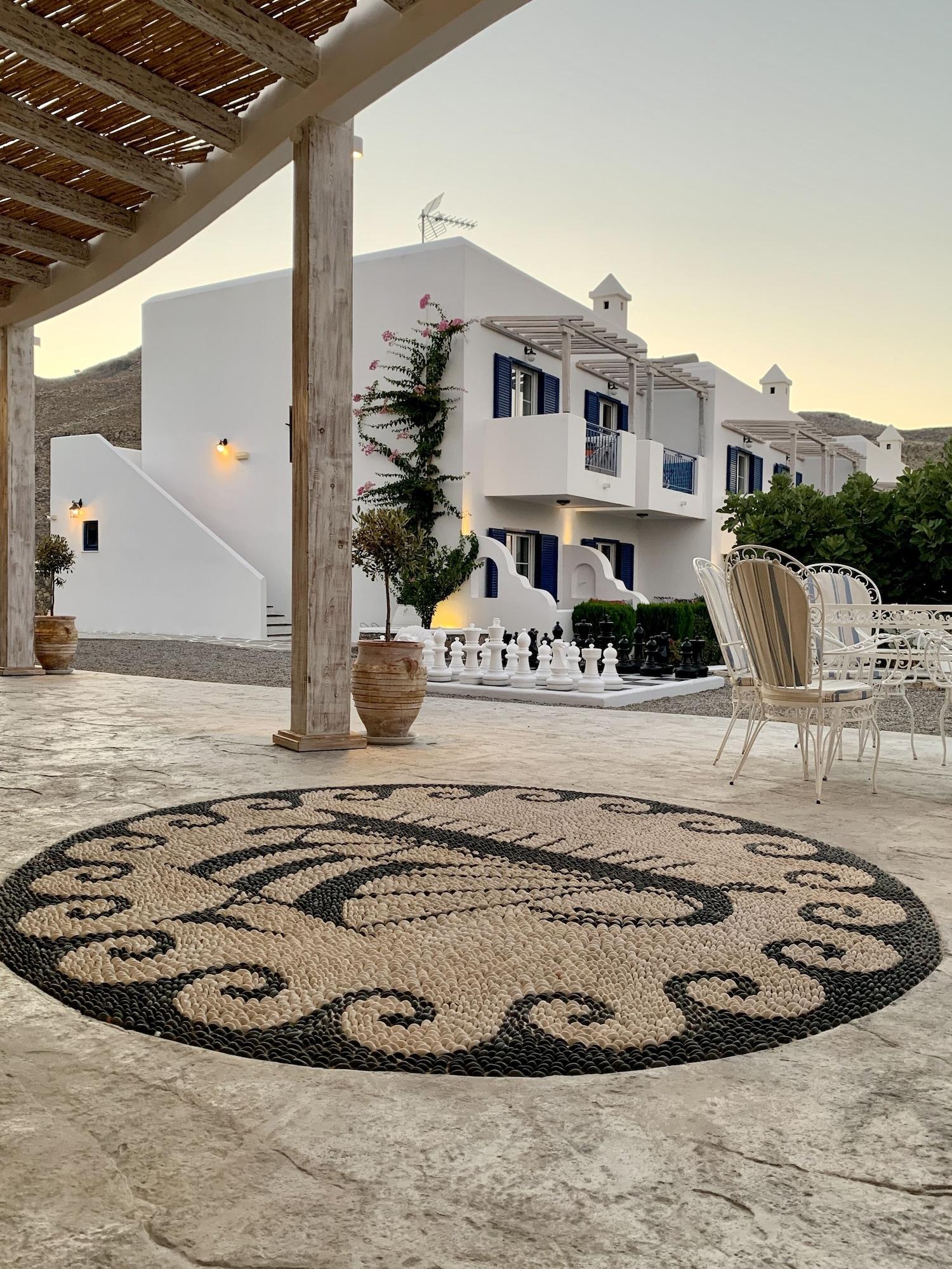 Vista Exterior 'Lindian Myth' Sea View Studios