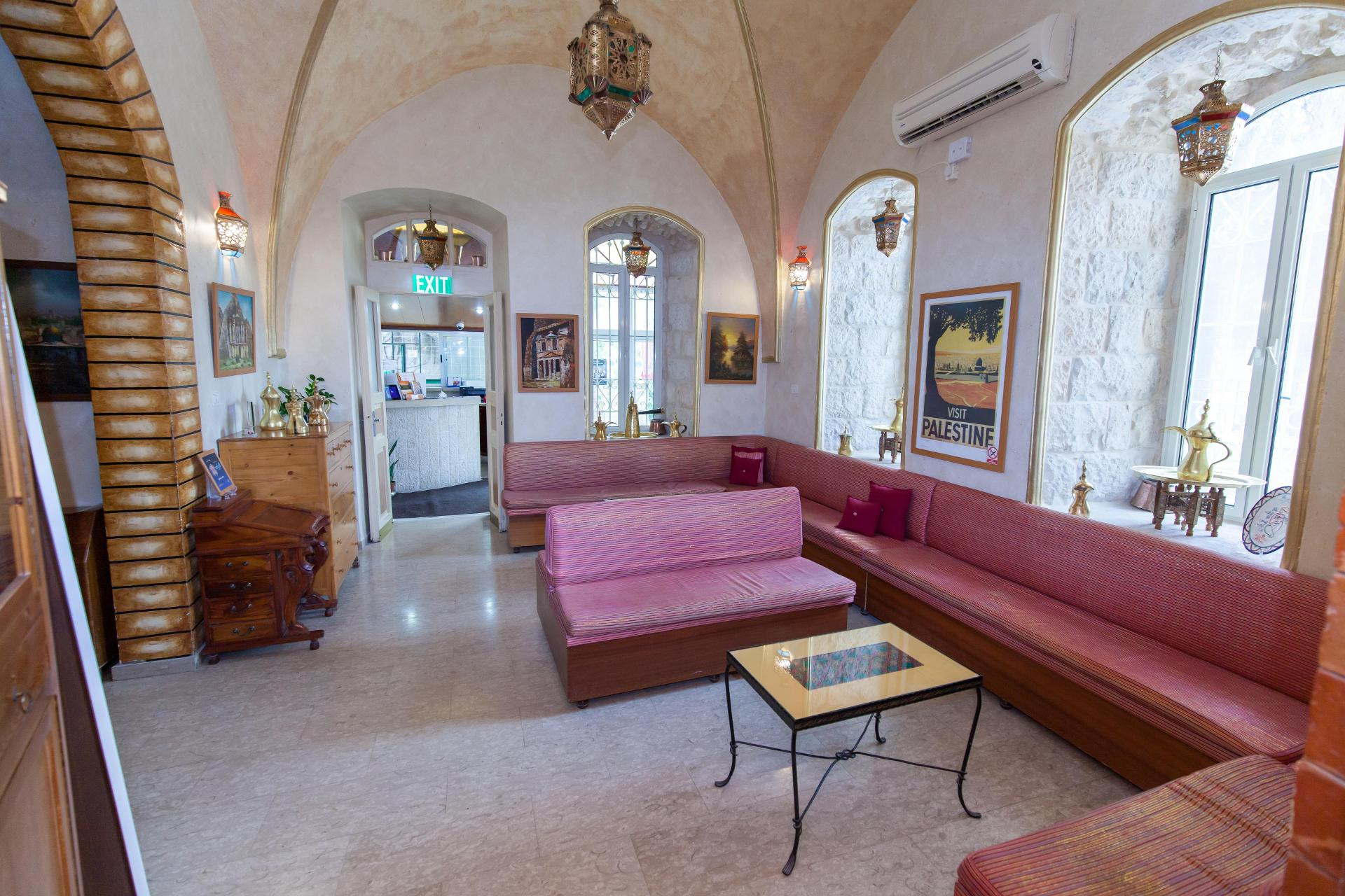 Vista Lobby Azzahra Boutique Hotel & Restaurant - Jerusalem
