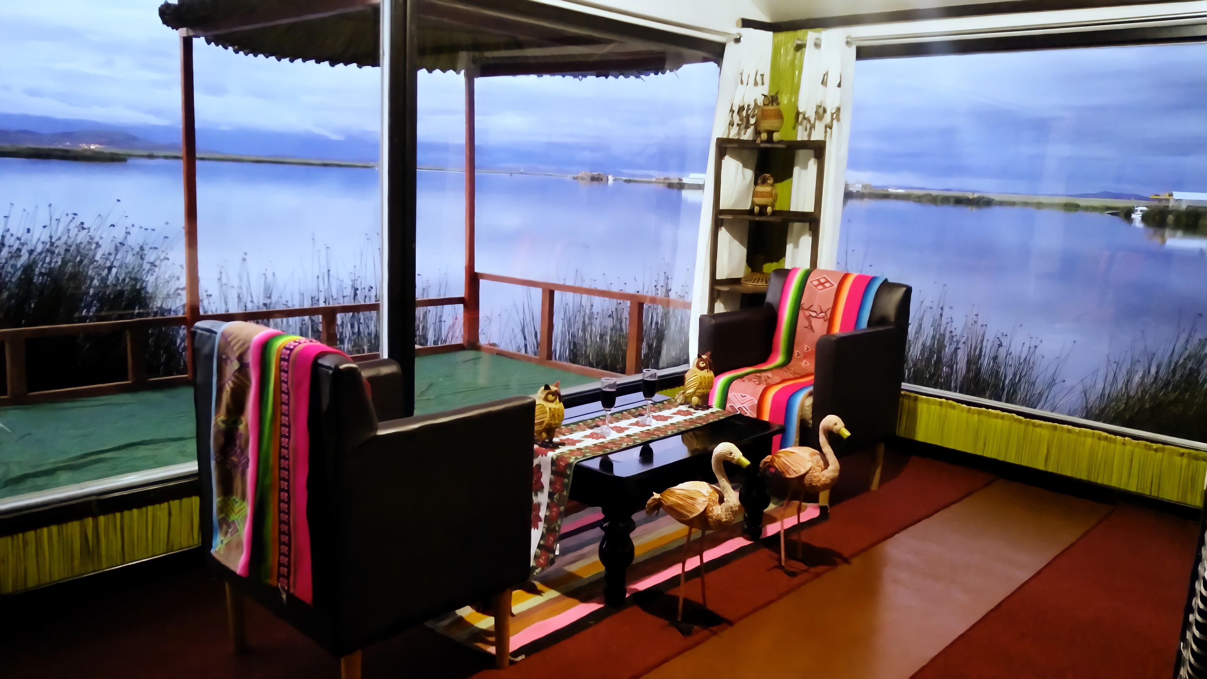 Set de Habitación Uros Samaraña Uta Lodge