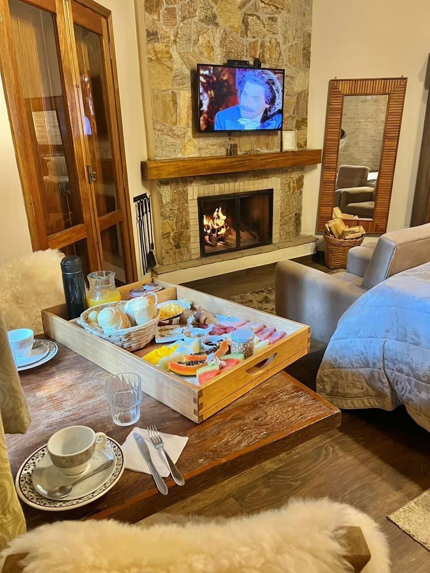 Equipamiento de Habitación Chalés Montanha Serrana