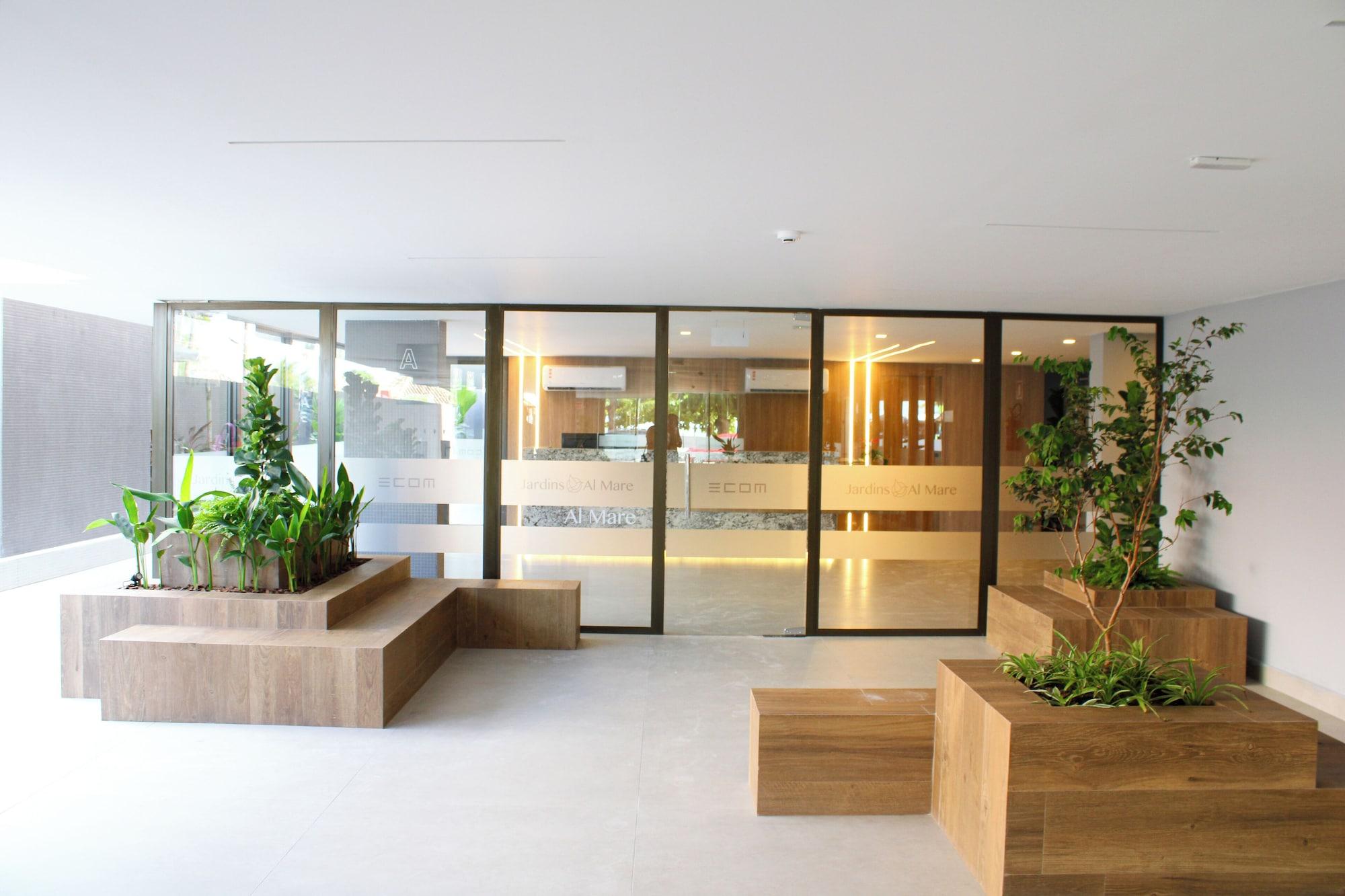 Vista Lobby JARDINS ALMARE APART HOTEL