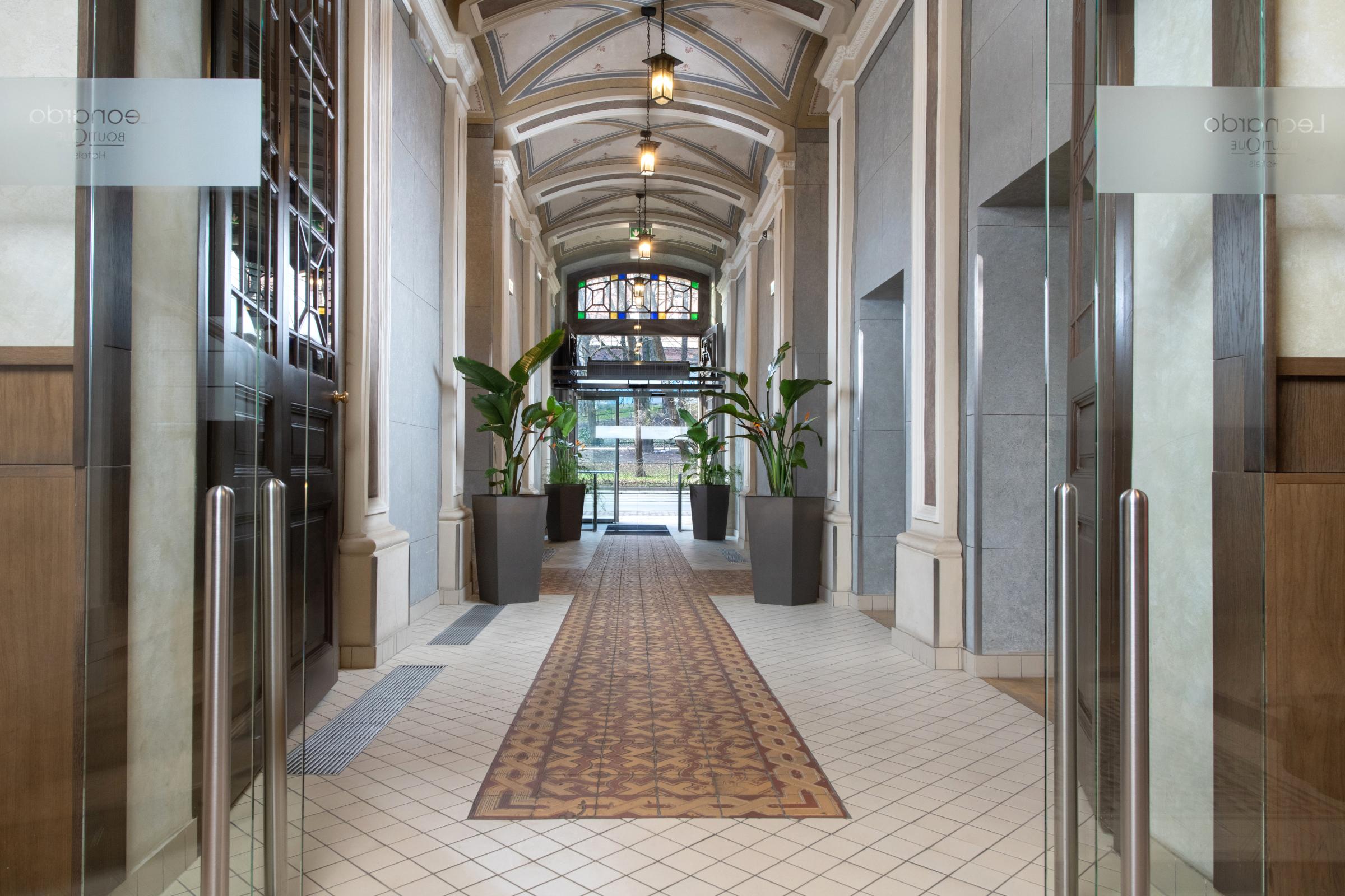 Vista Lobby Leonardo Boutique Hotel Krakow Old Town