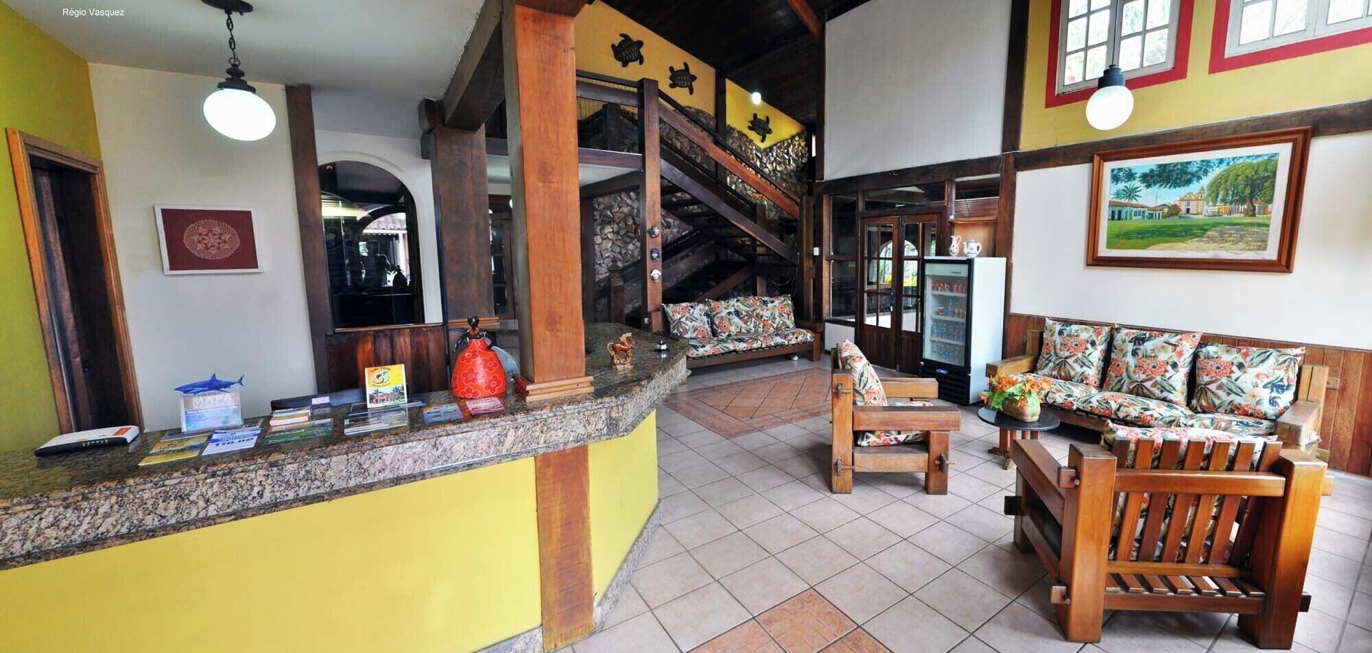 Vista Lobby Vale Verde Praia Hotel
