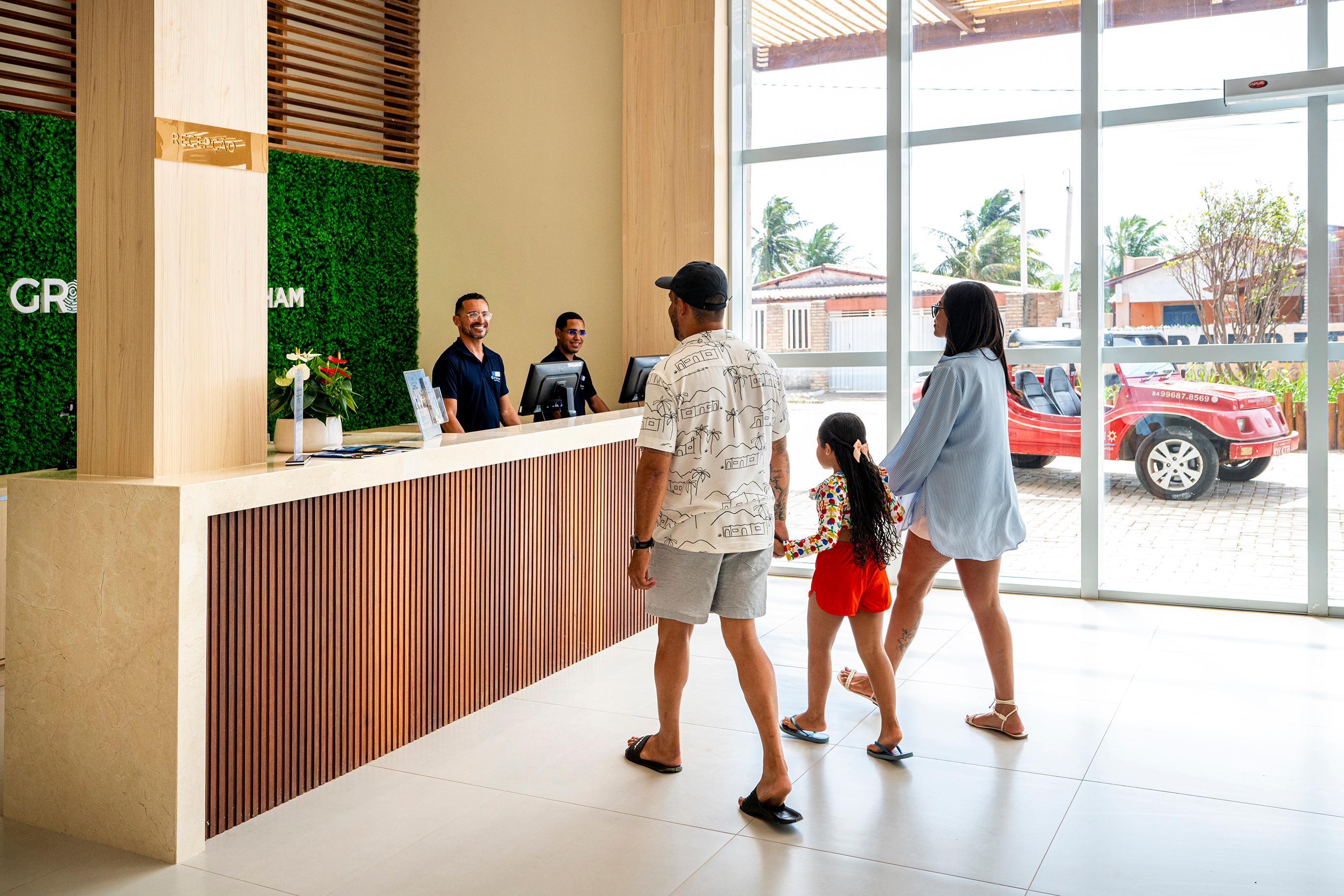 Vista Lobby Wyndham Natal Pitangui Praia
