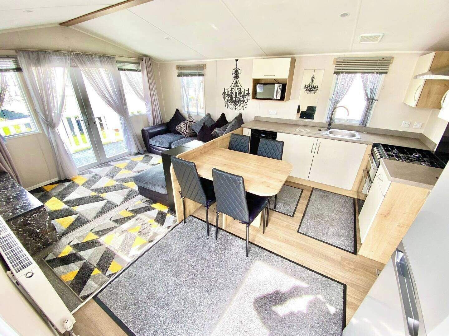 Equipamiento de Habitación Luxury Chichester Caravan Seaside Retreat