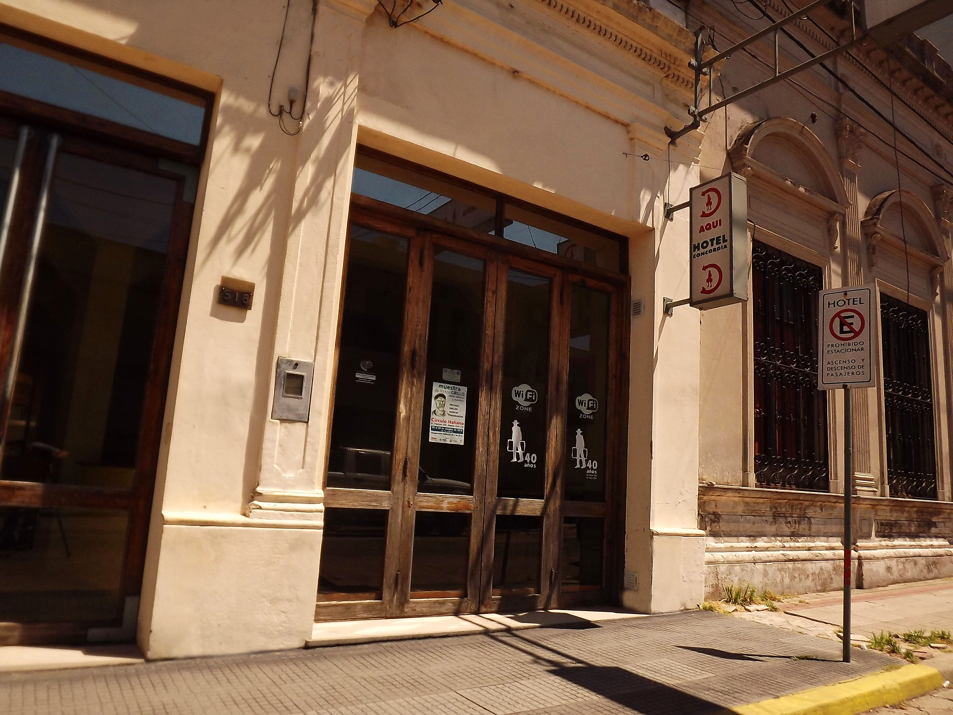 Vista Exterior Hotel Concordia