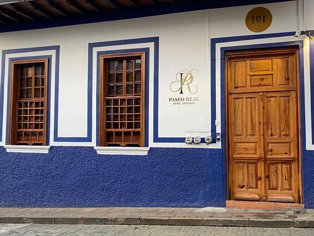 Vista Exterior Paseo Real Hotel Boutique