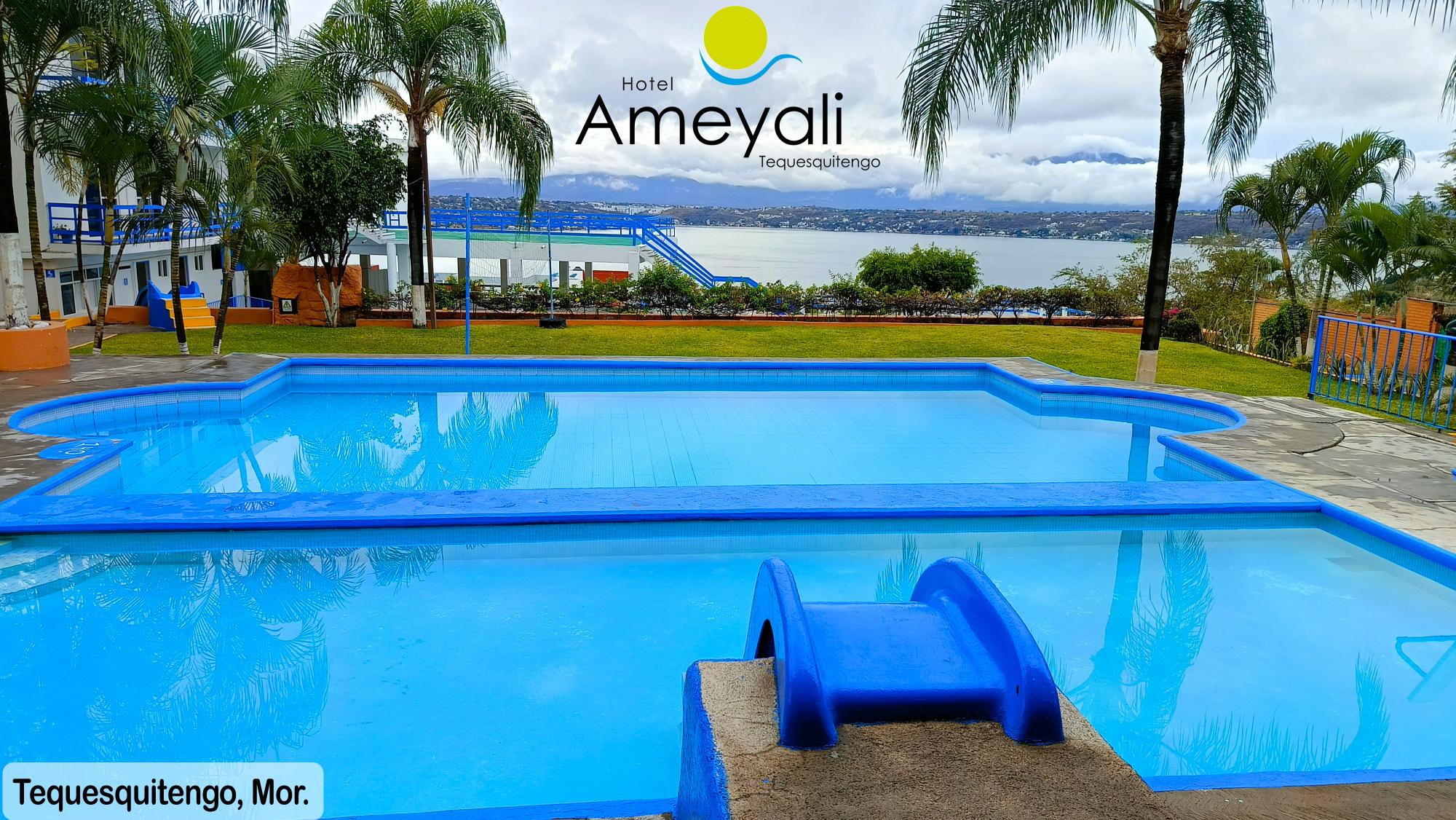 Vista Piscina Hotel Ameyali Tequesquitengo