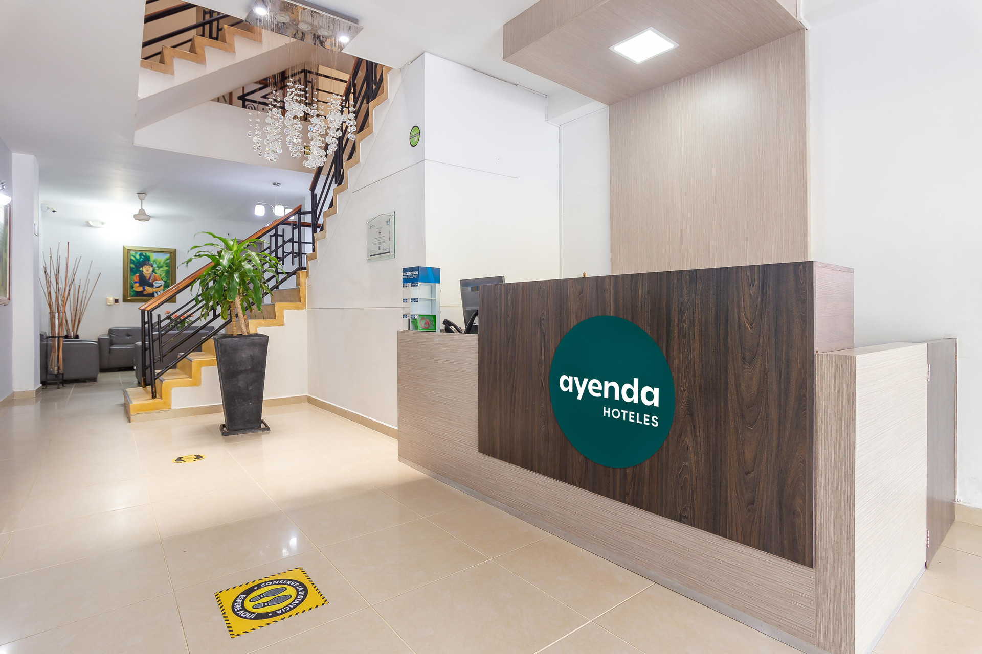 Vista Lobby Ayenda Emberá
