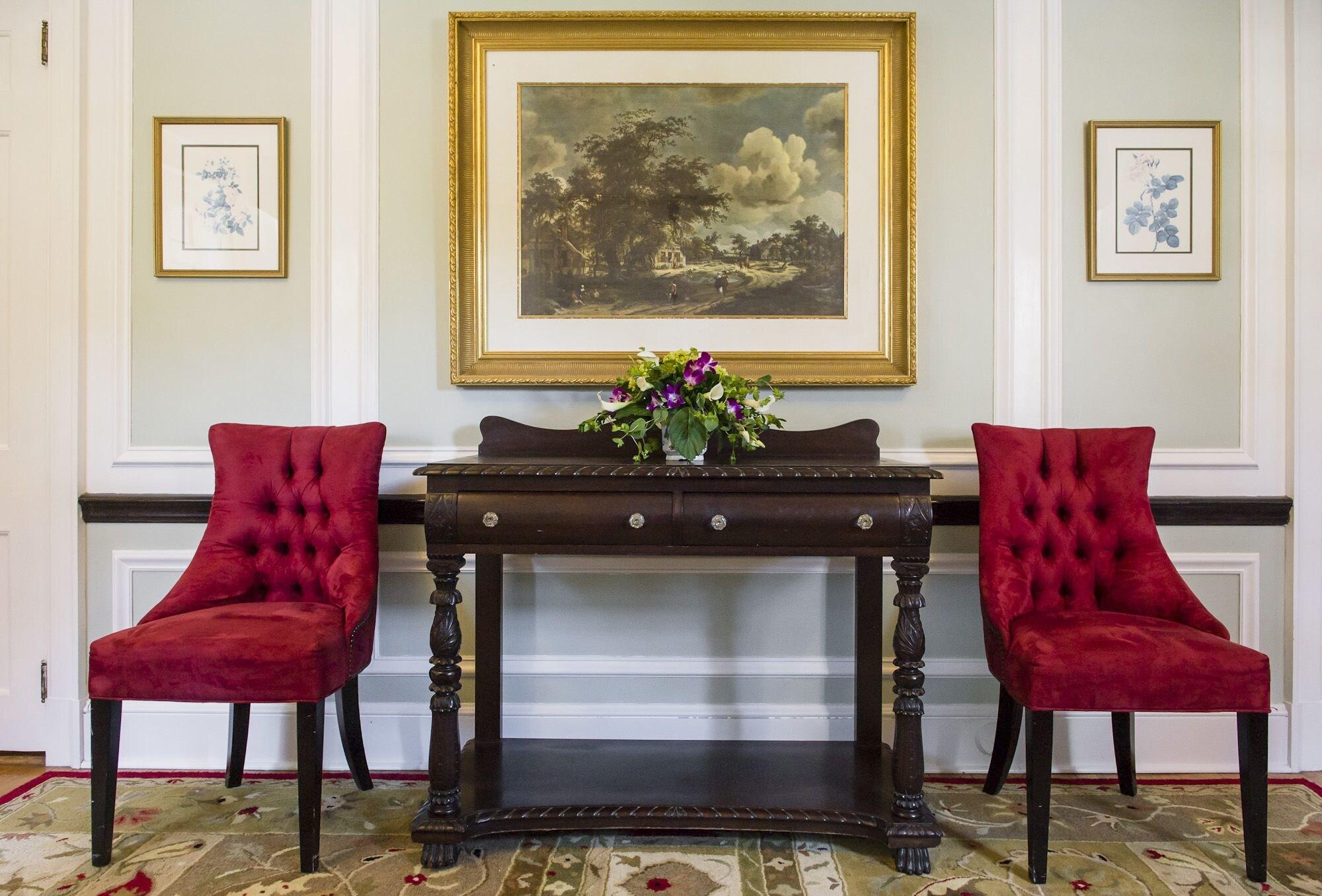 Vista Lobby Anne's White Columns Inn